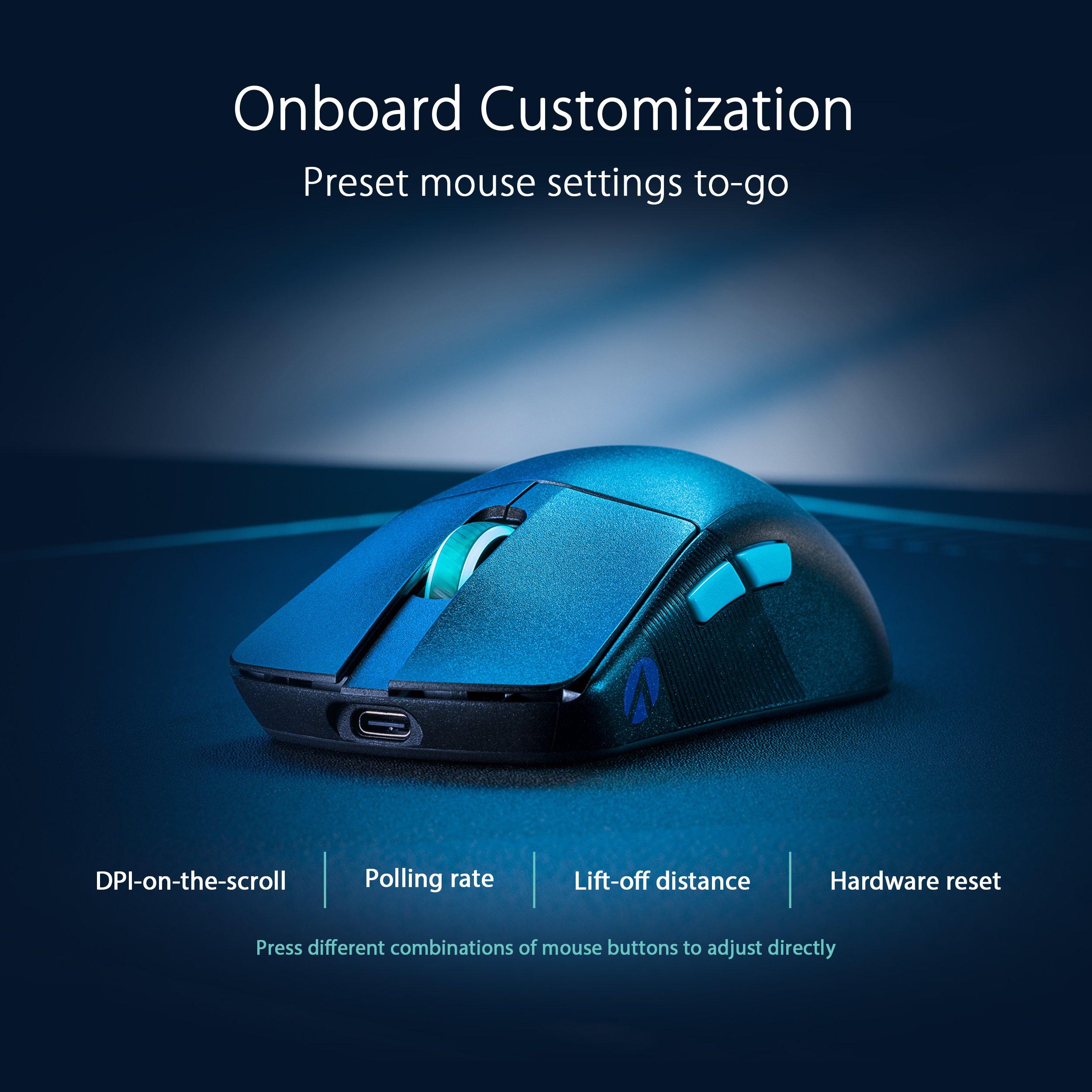 Black - ASUS - ASUS ROG Harpe Ace Aim Lab Edition Wireless Mouse - 12
