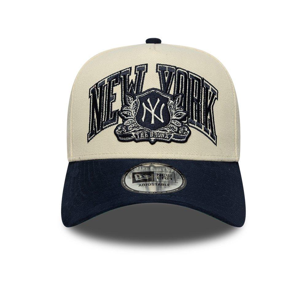 CREME NY/ MARINHO - New Era - Wordmark E-Frame Adjustable Cap - 2
