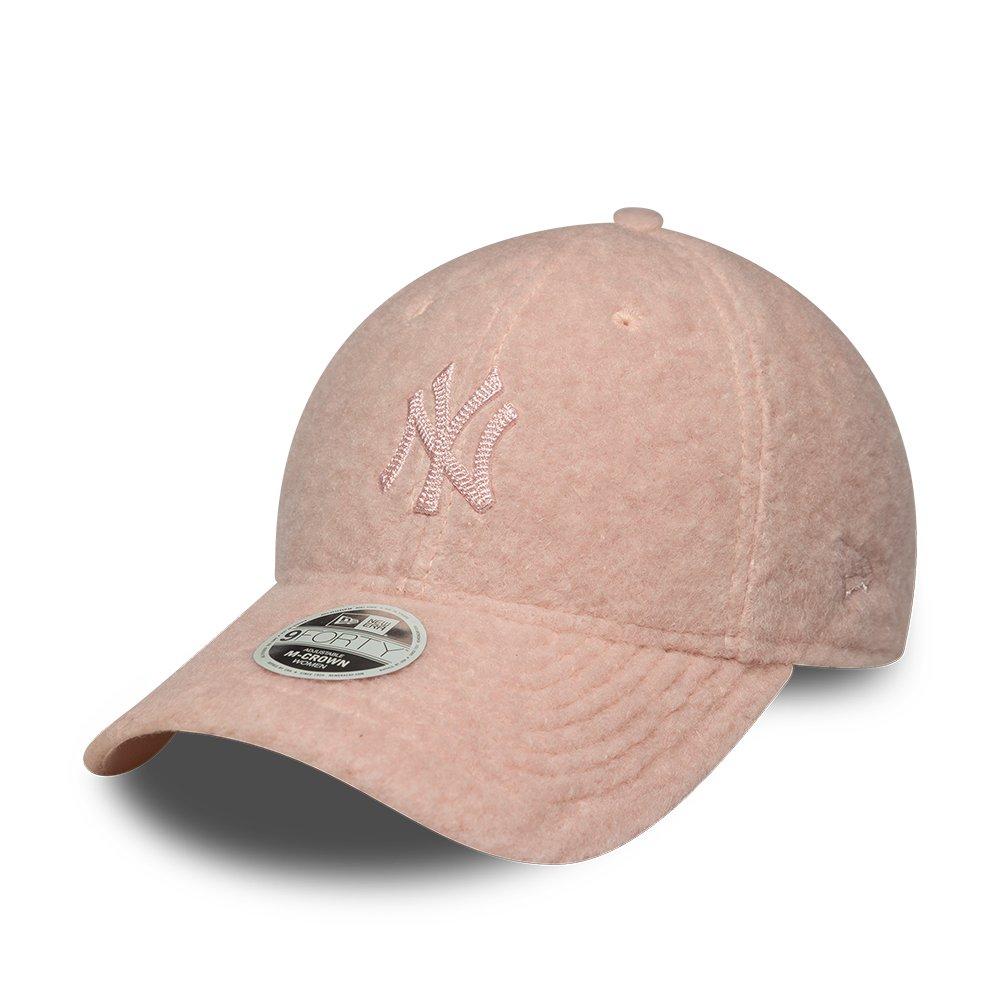 NY Pink - New Era - Womens 9FORTY Borg Cap - 1