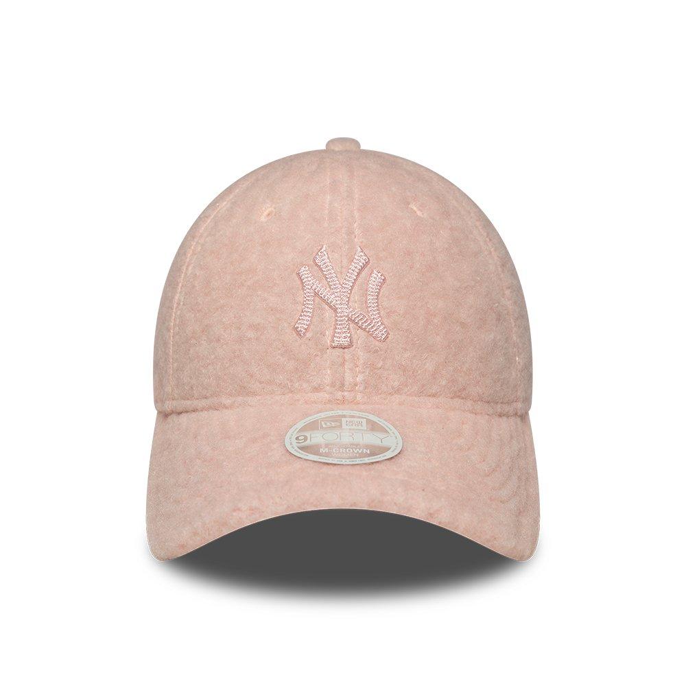 NY Pink - New Era - Womens 9FORTY Borg Cap - 2