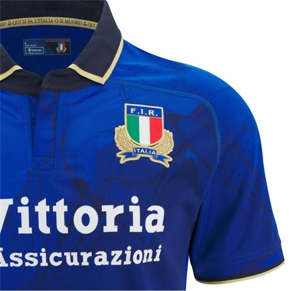 Blå - Macron - Mens Italy Rugby Home Shirt 25/26 - 3