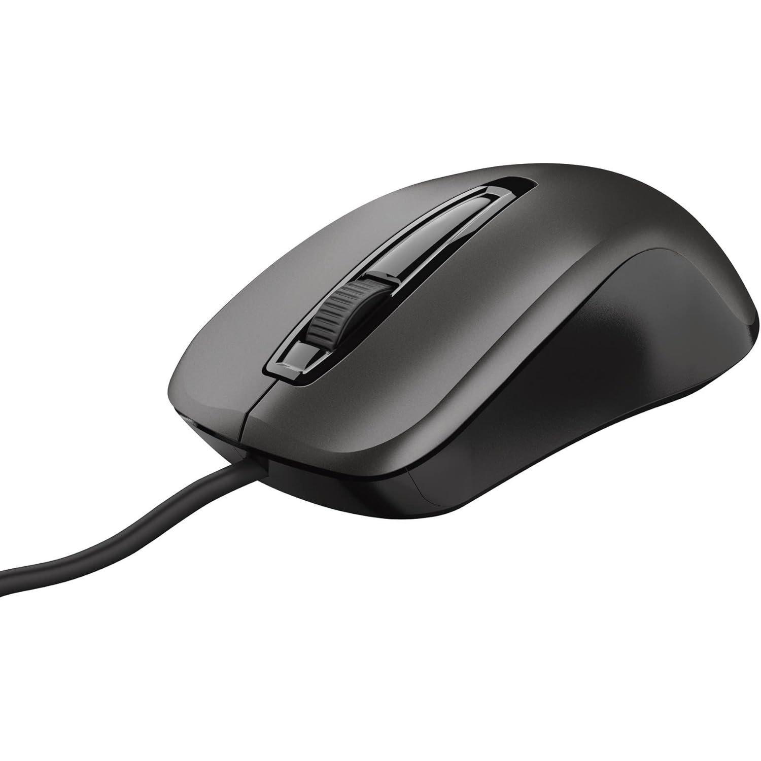 Nero - Trust - Trust Carve Wired USB Mouse - 2
