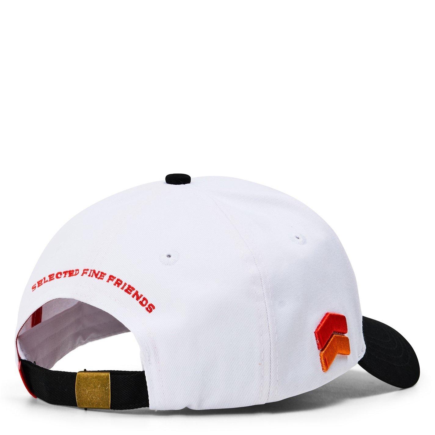 White/Black - Homies Marbella - HOMIES RACING CAP VINTAGE WHITE ORANGE - 2