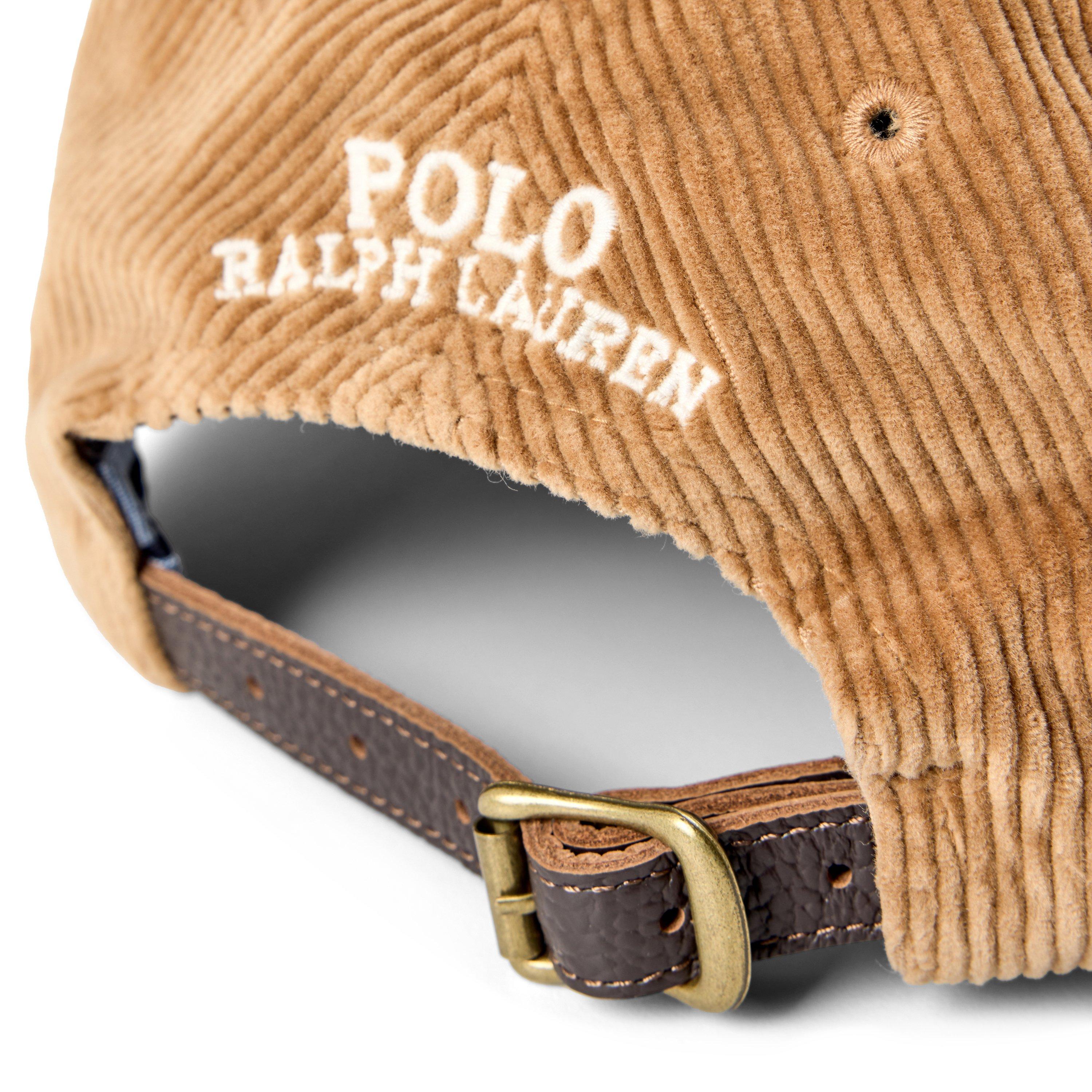 Golden Brown - Polo Ralph Lauren - Corduroy Adjustable Ball Cap - 4