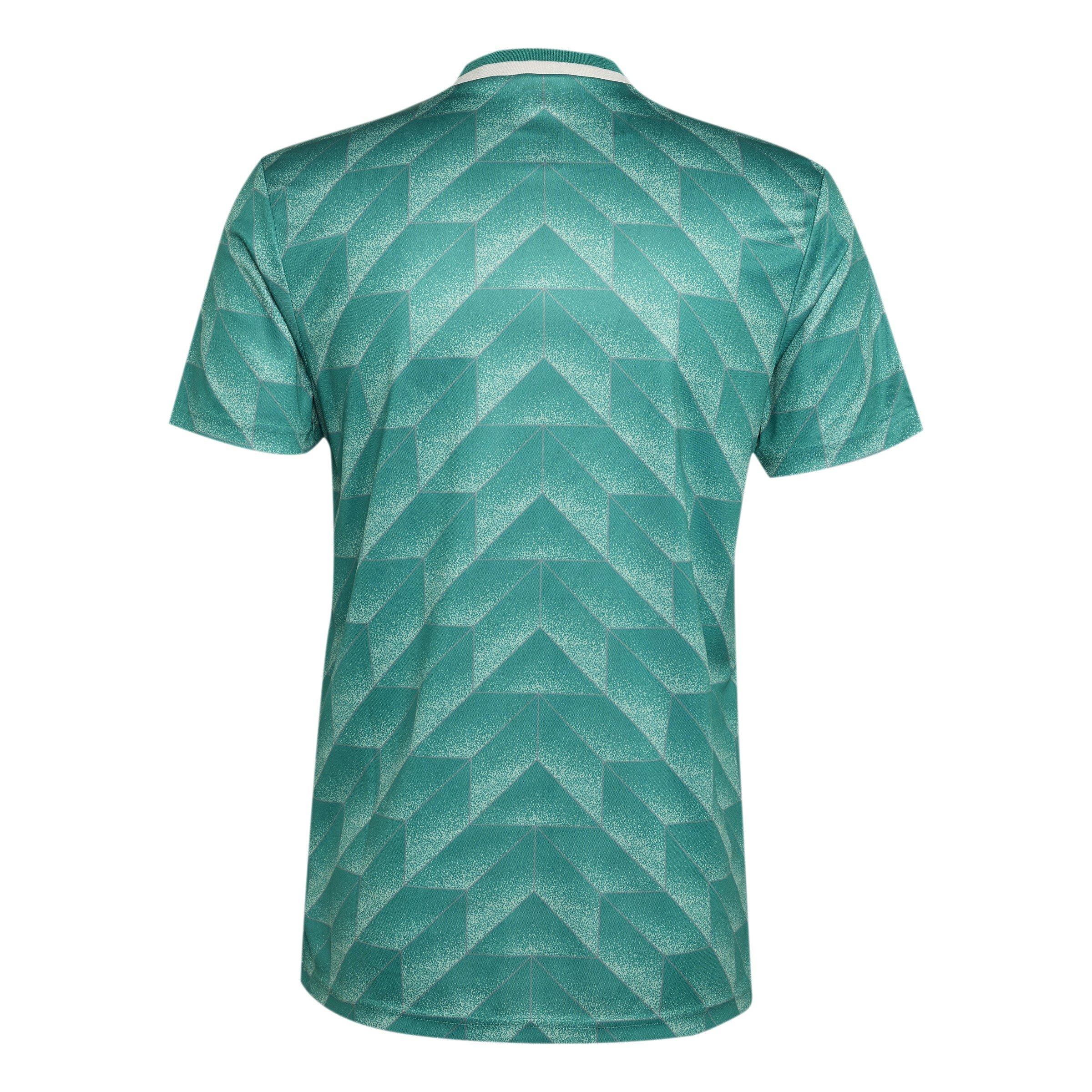 Green/White - adidas - Germany Away Jersey 1990 - 2