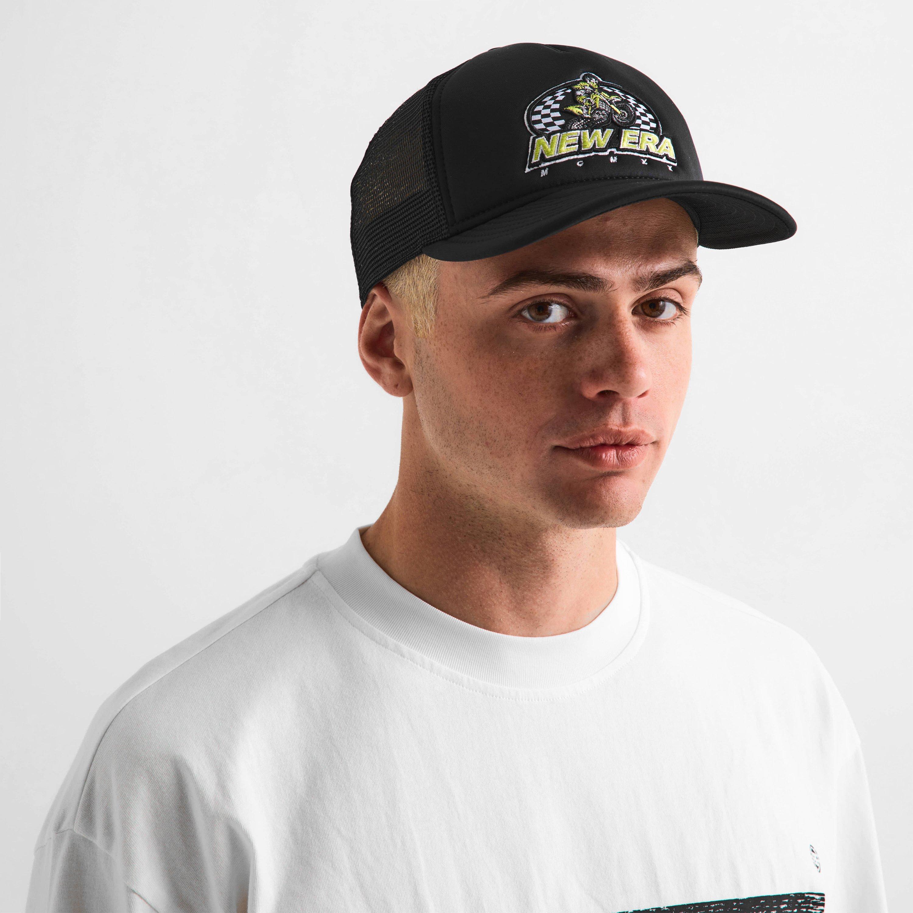 Black - New Era - 9FORTY M-Crown Adjustable Trucker Cap - 3