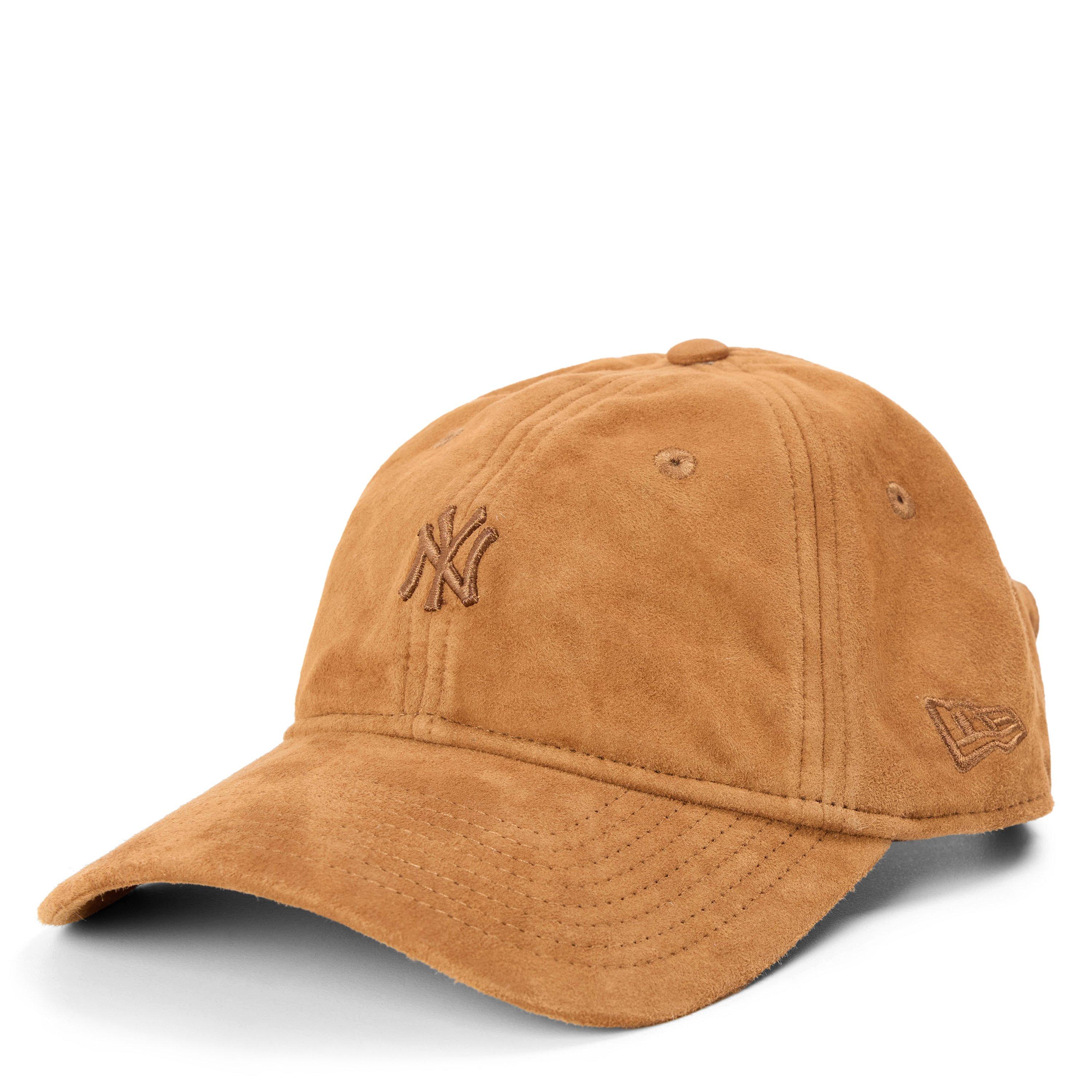 New Era 9TWENTY Adjustable Cap - NY Brown Suede - Mens