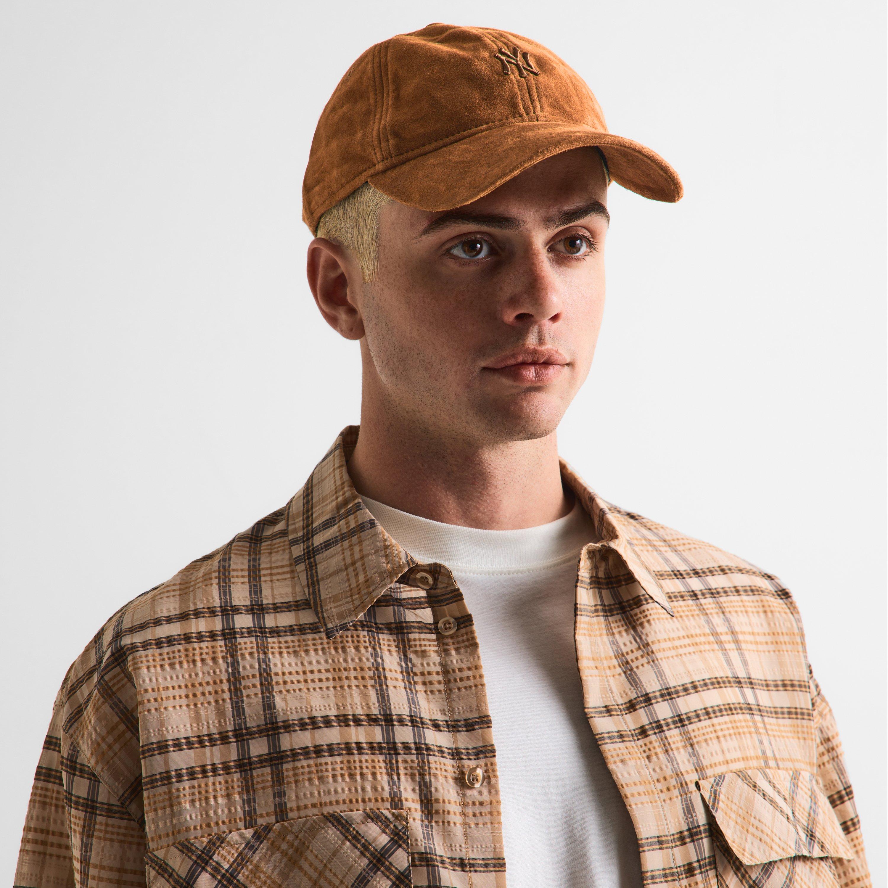 NY Brown Suede - New Era - 9TWENTY Adjustable Cap - 3