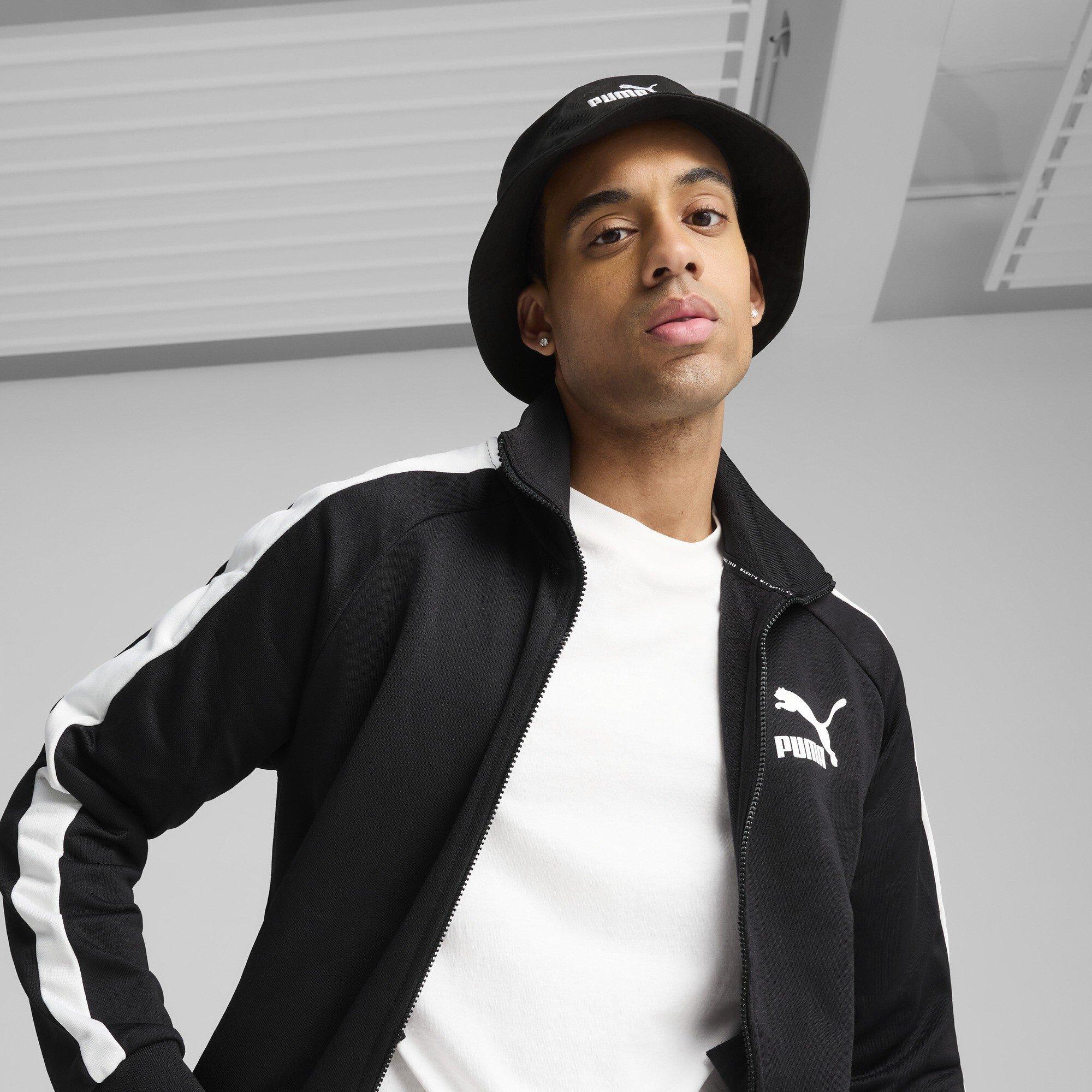 Negro Puma - Puma - Puma Ess No.1 Logo Bucket Hat Unisex Adults - 3