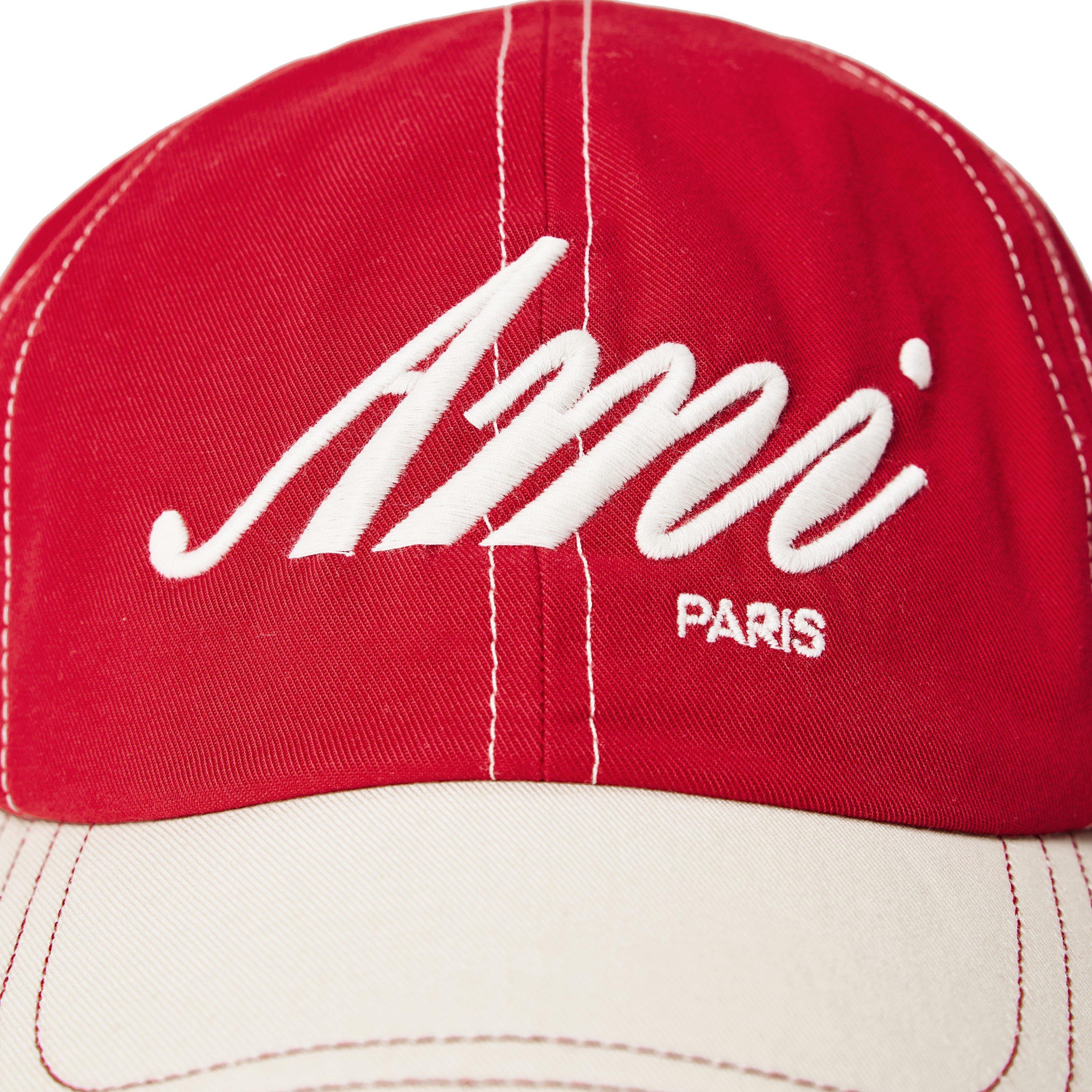 Ruby Red - Ami Paris - Ami Bicolor Cap Sn64 - 3