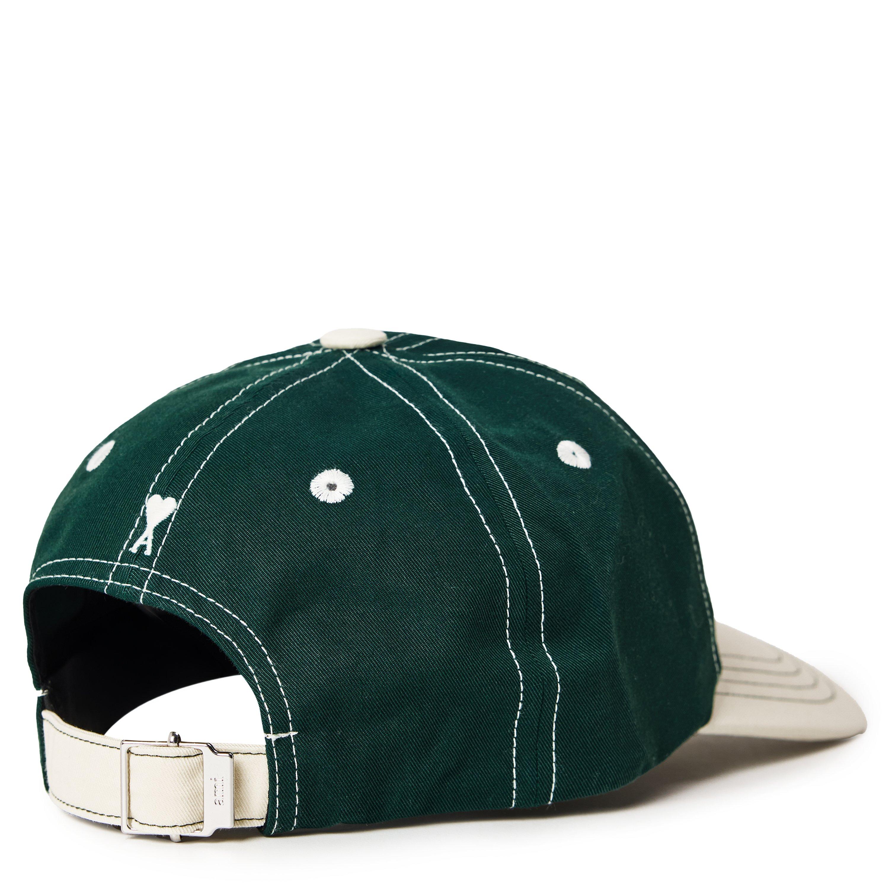 Bottle Green - Ami Paris - Ami Bicolor Cap Sn64 - 2