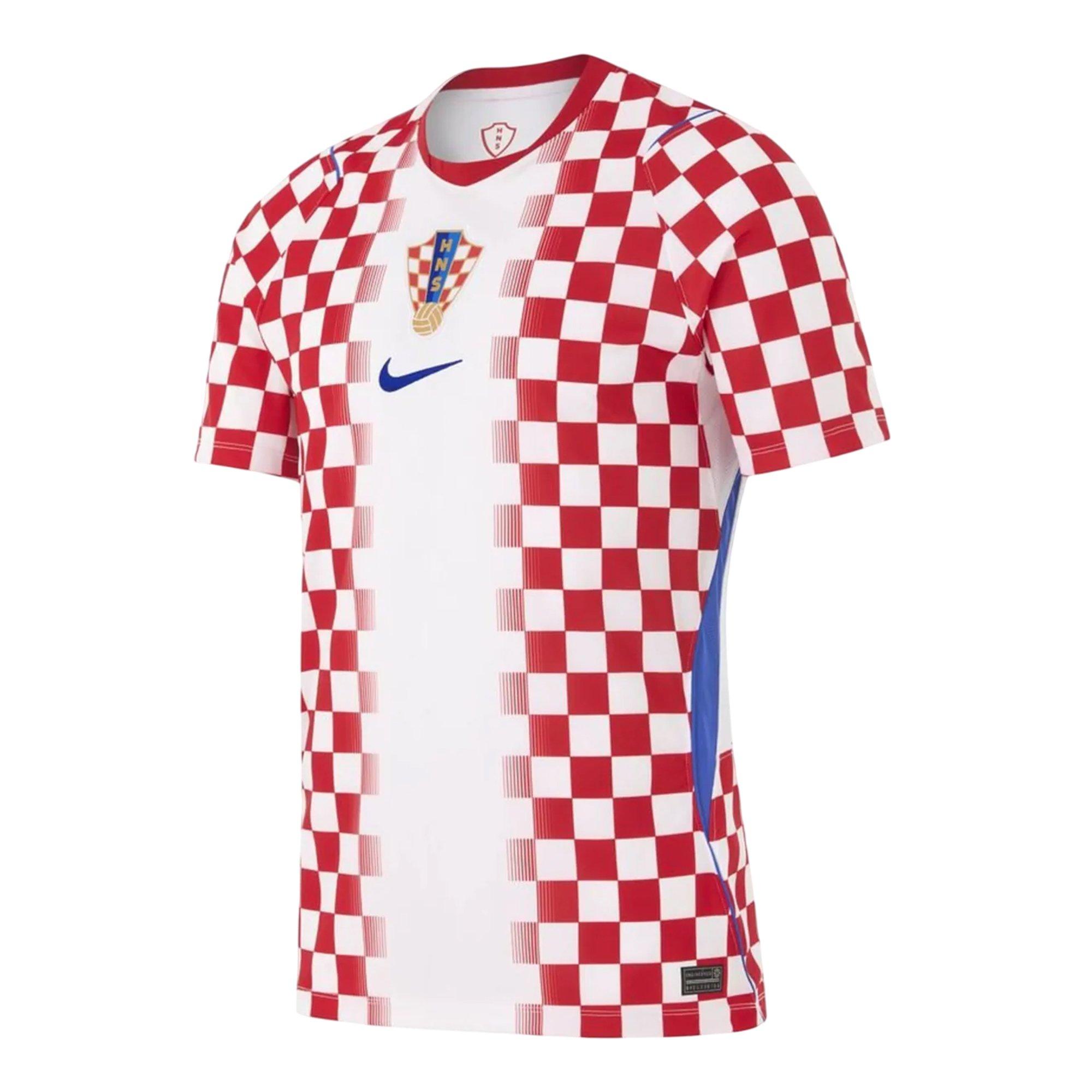 Wht/Red/Royal - Nike - Men's Croatia Home International Football Shirt - 1