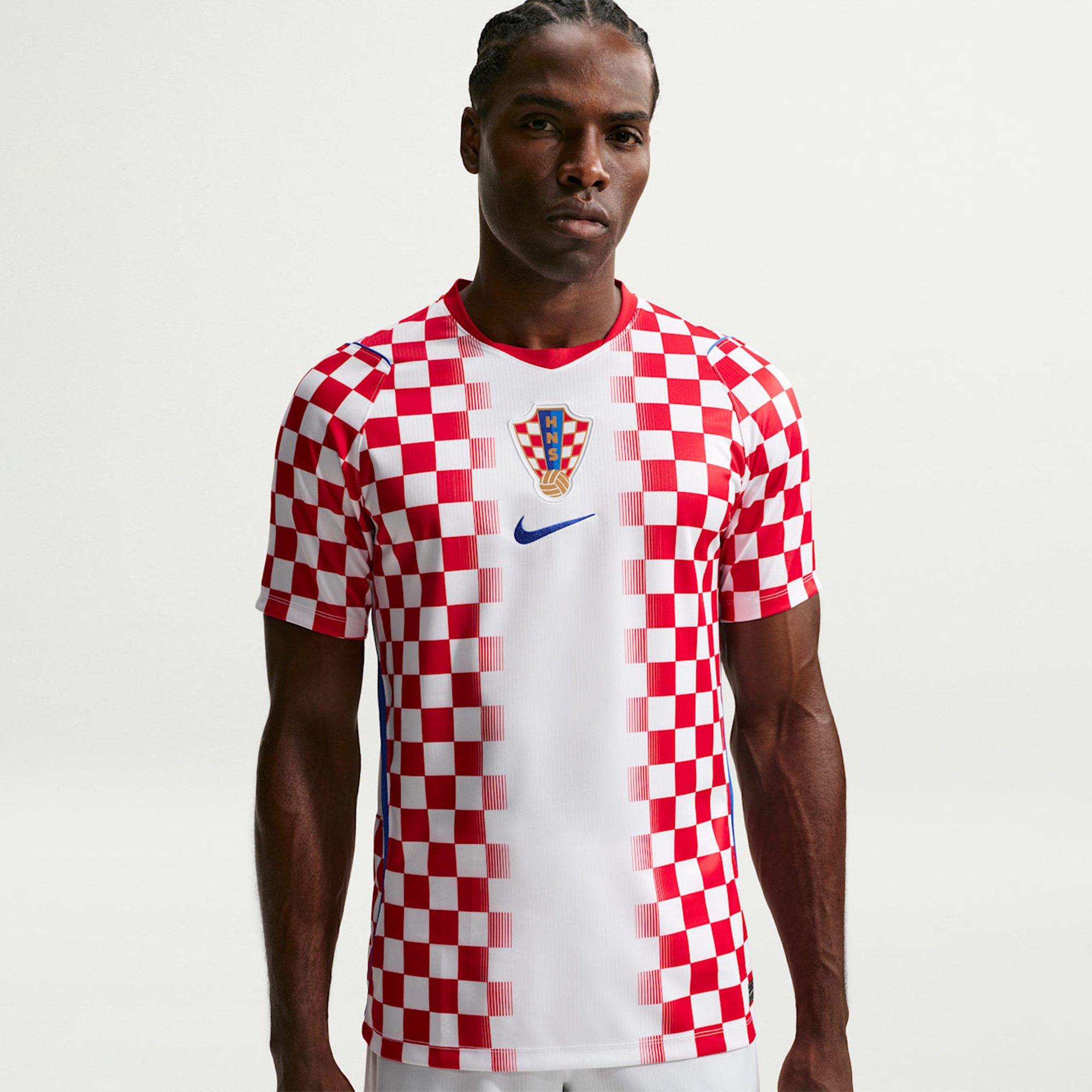 Wht/Red/Royal - Nike - Men's Croatia Home International Football Shirt - 2