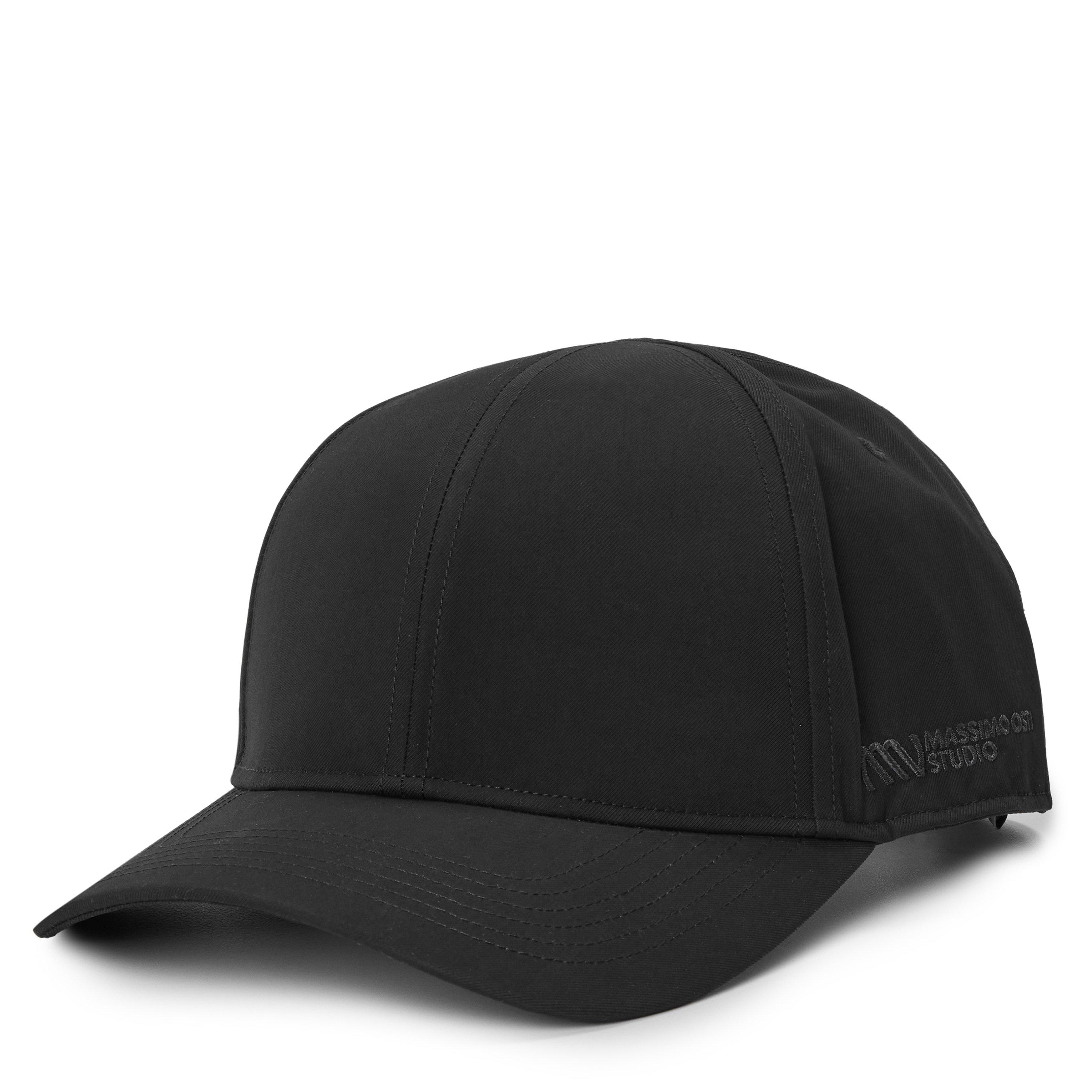 Black - Massimo Osti Studio - Osti Bsball Cap Sn64 - 1