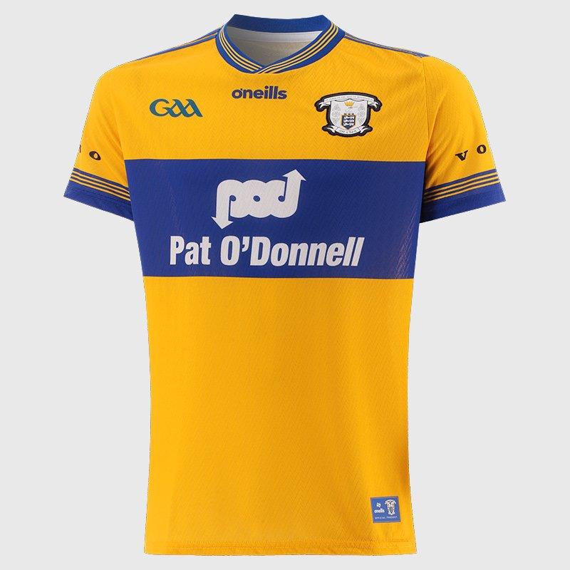 Amber/Royal - ONeills - ONeills Clare Home Jersey Senior - 1