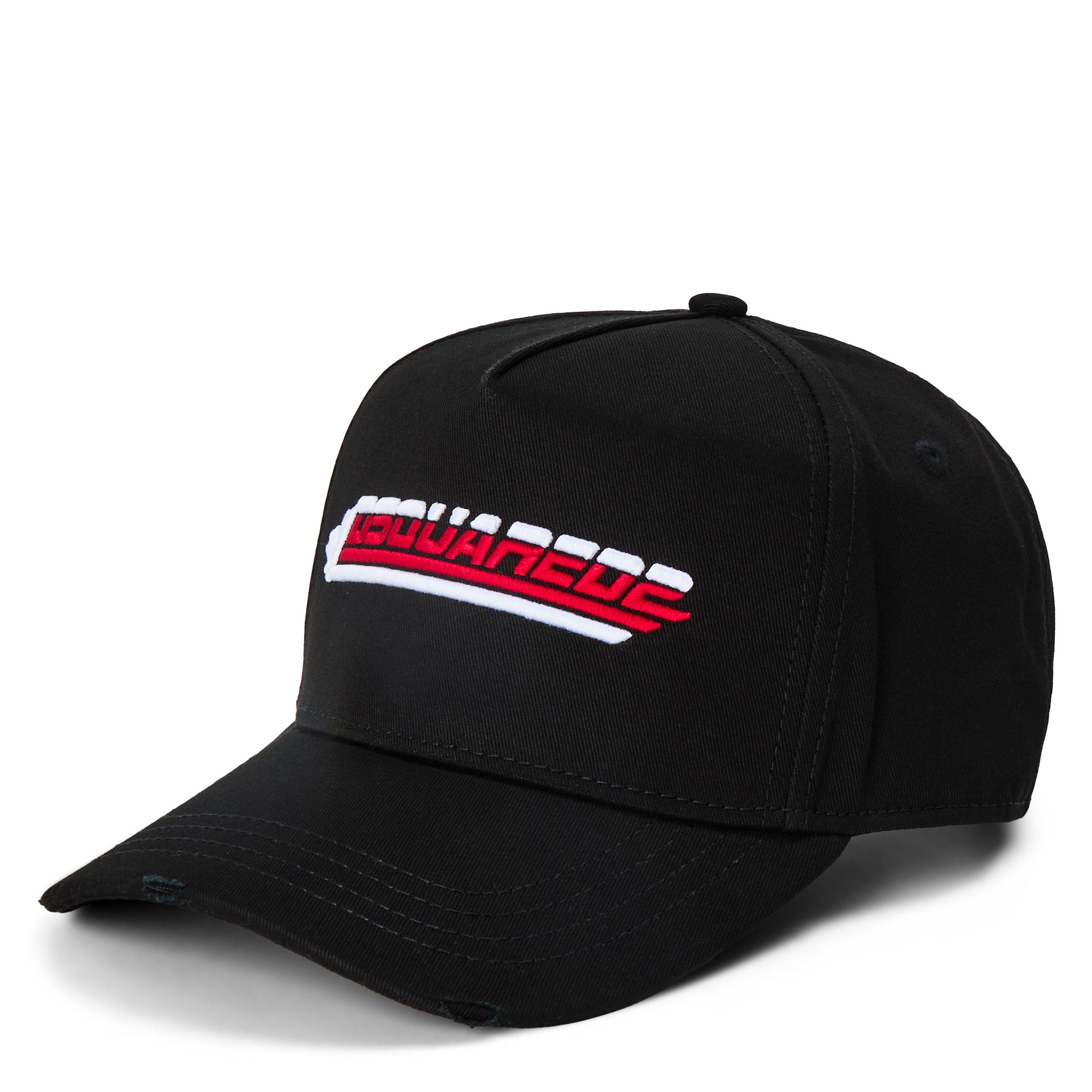 Dsquared2 Cap With Visor - Male - Hats & Caps - Black - One Size - Accessories - Image 2