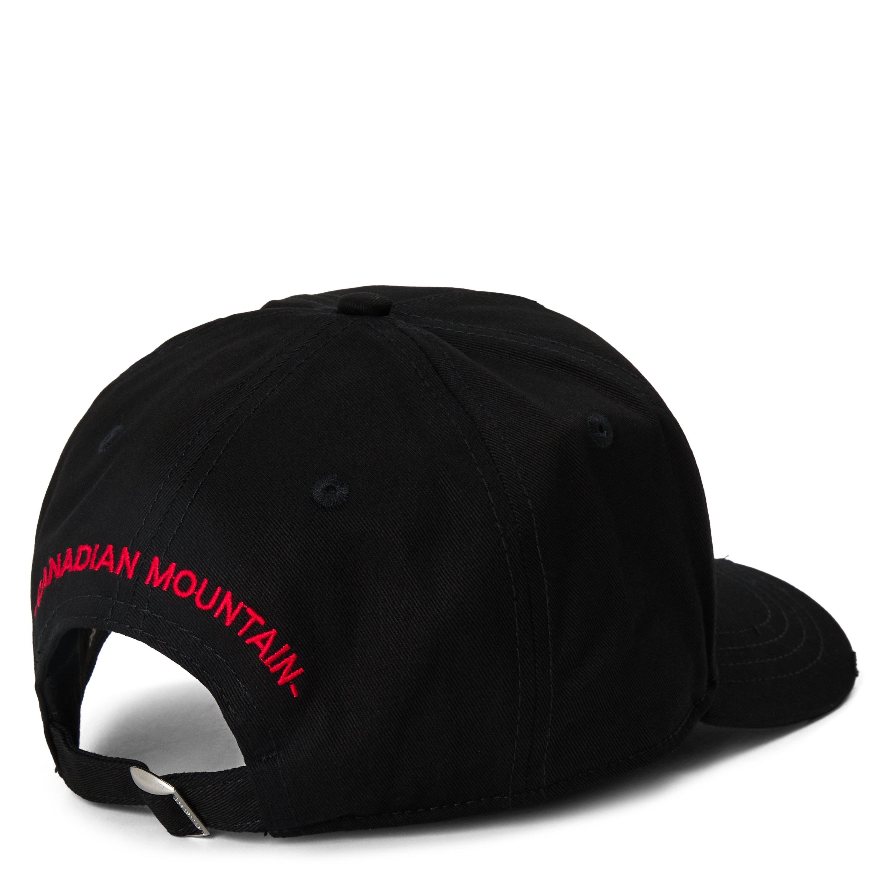 Black - DSquared2 - DSQ D2 Patch Cap Sn64 - 2