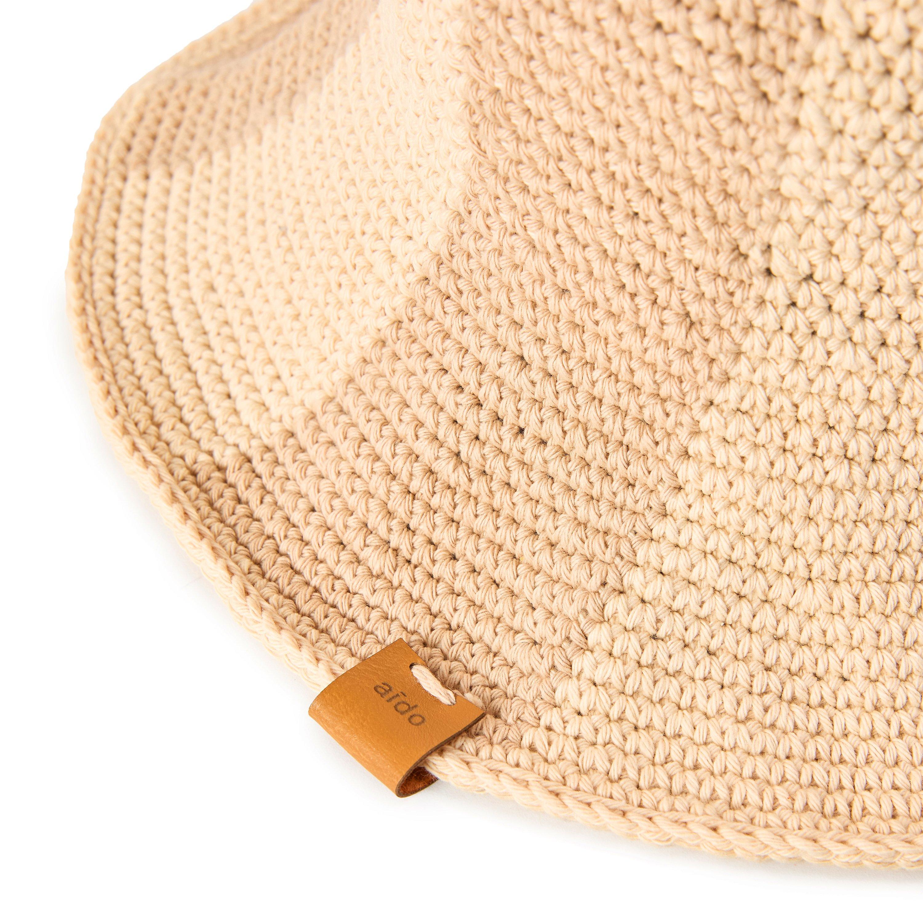 Beige - Desierto - Women's IceCream Floppy Hat - 4