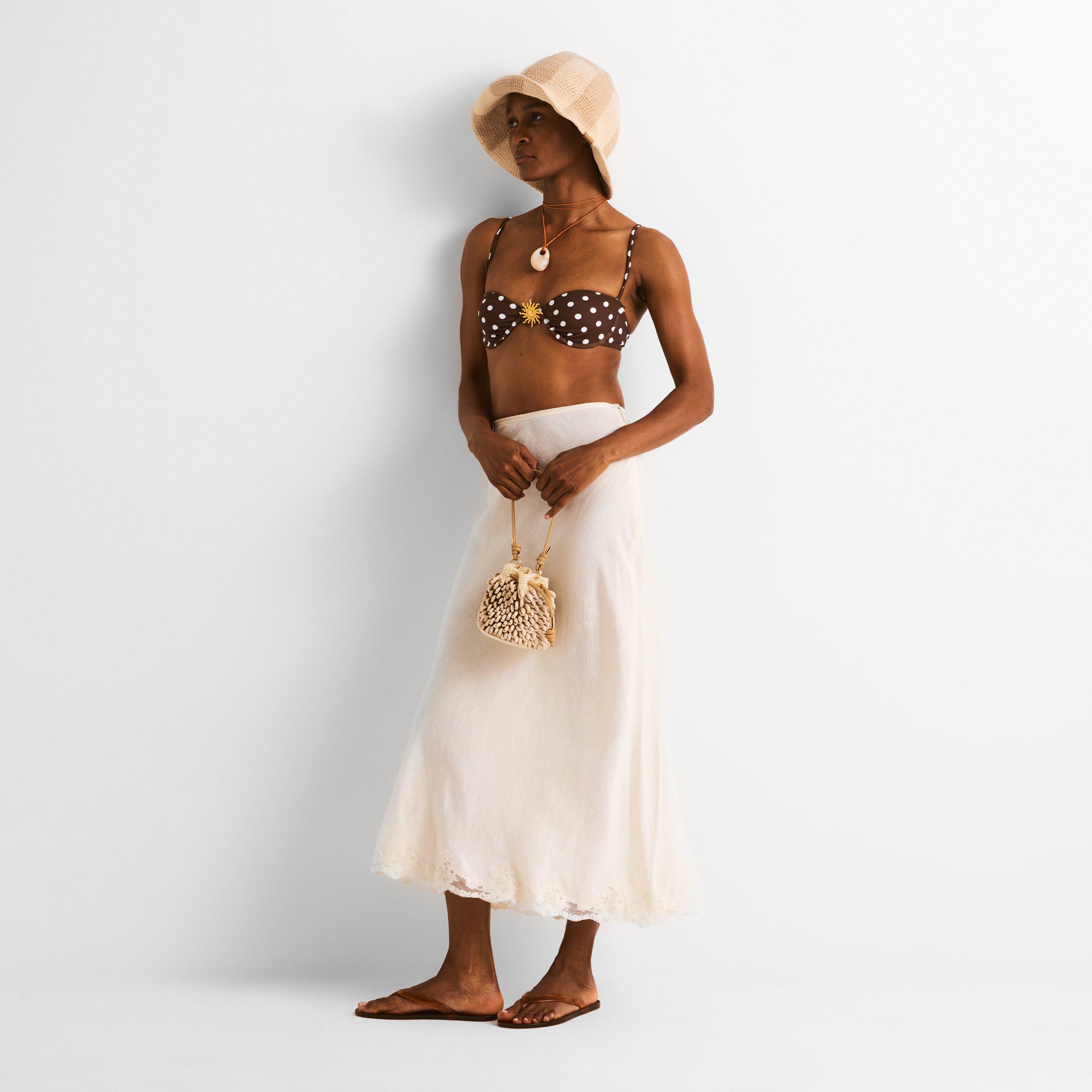 Beige - Desierto - Women's IceCream Floppy Hat - 5