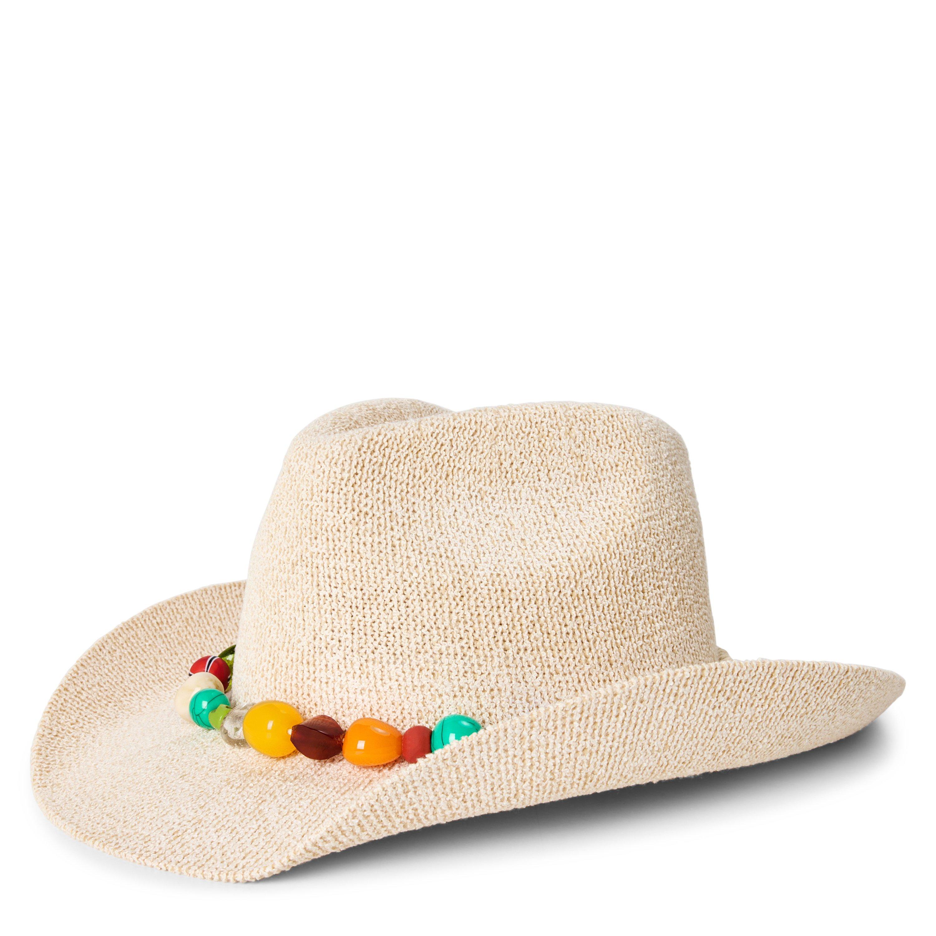 White - Desierto - Women's Mita Hat Floppy - 1