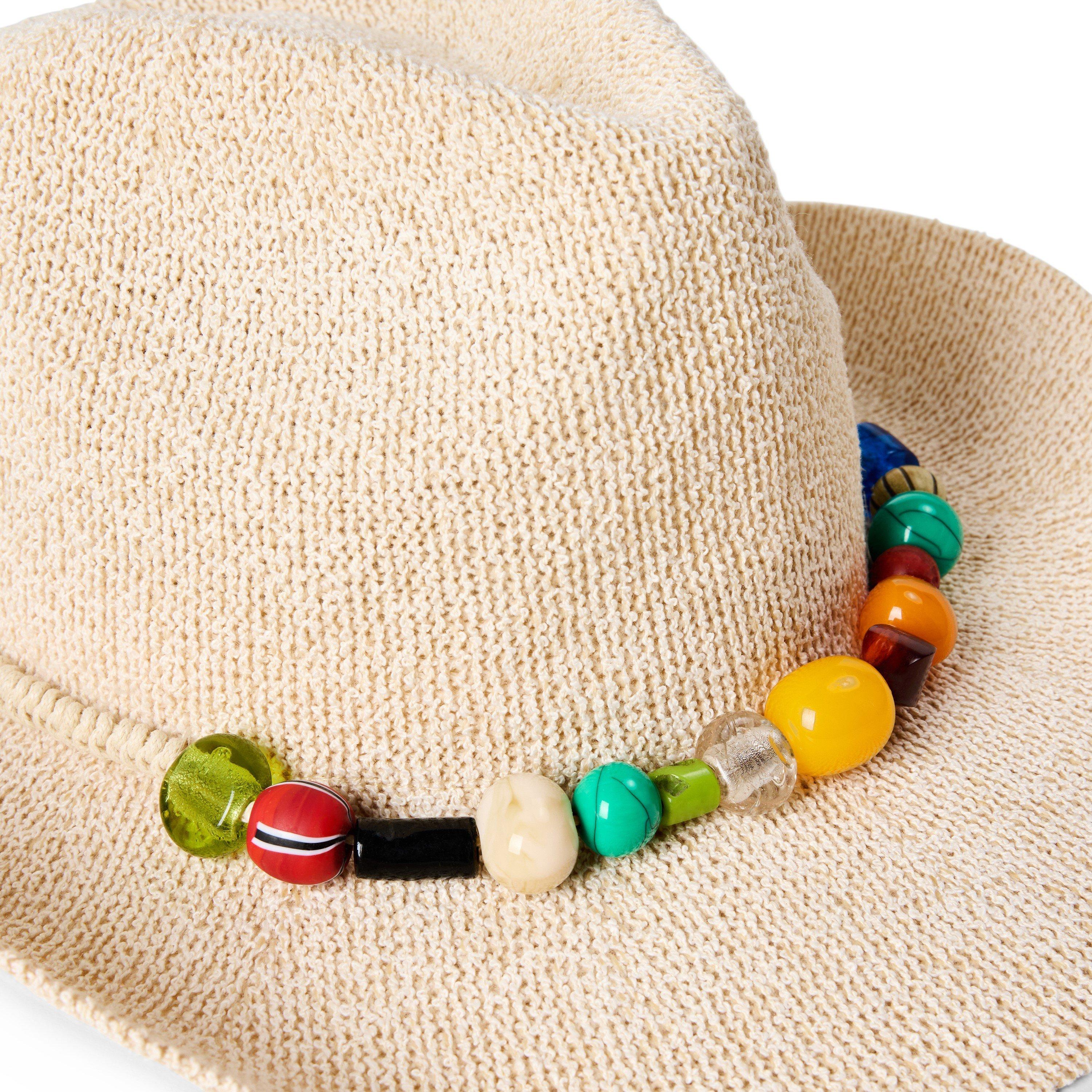 White - Desierto - Women's Mita Hat Floppy - 3