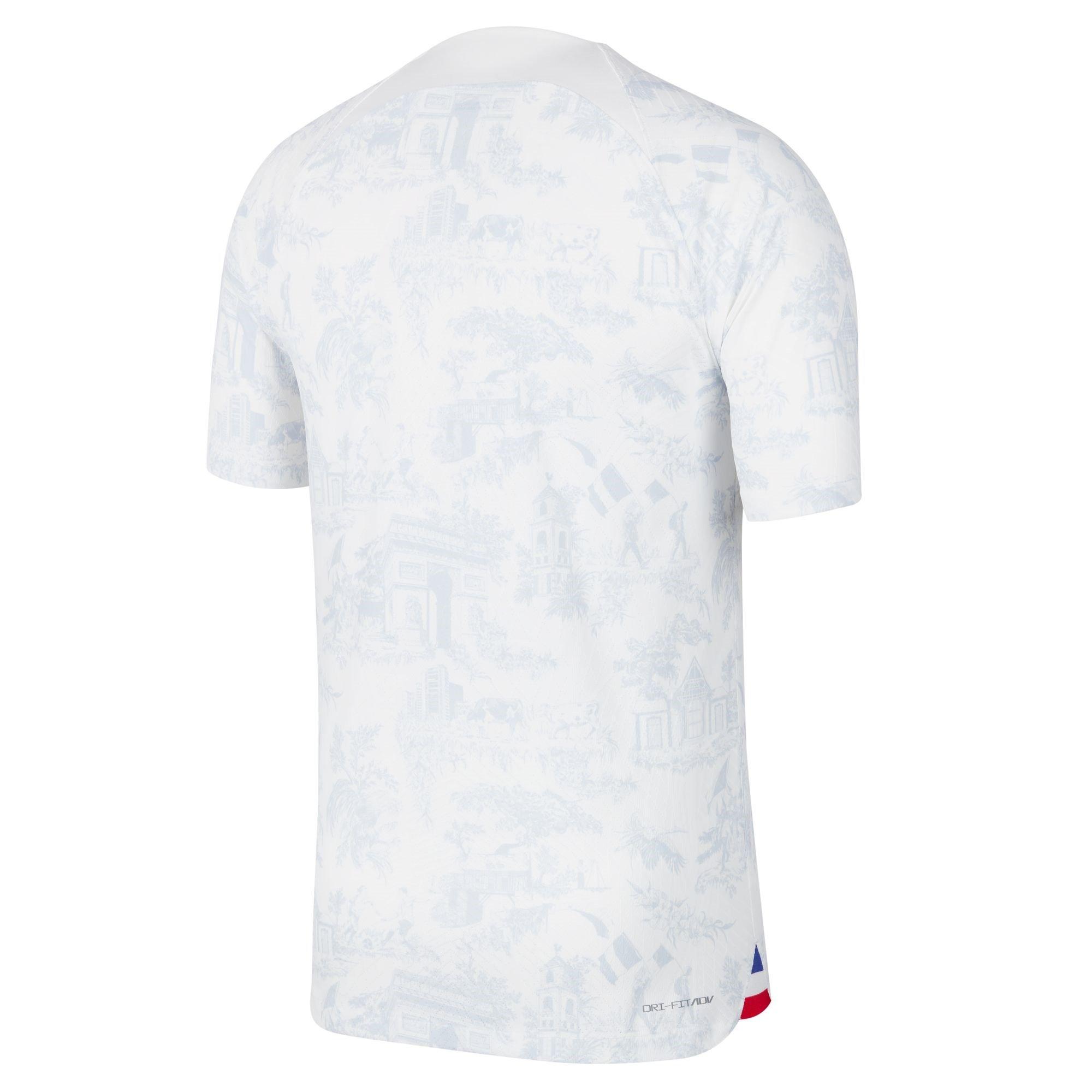 White/White/Whi - Nike - France 2022 Away Shirt Adults - 2
