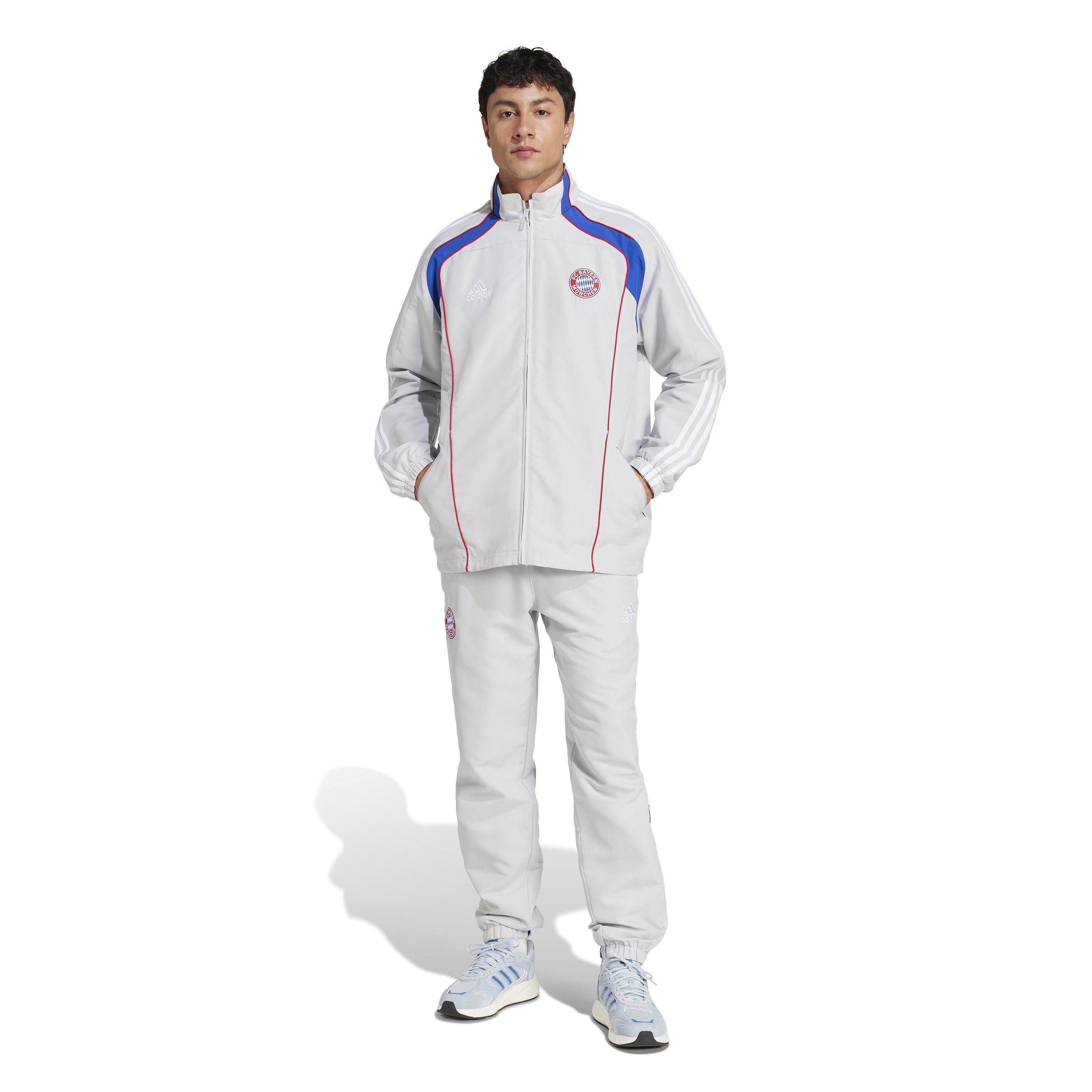 Light Grey - adidas - FC Bayern UBP Tracksuit Top Adults - 7