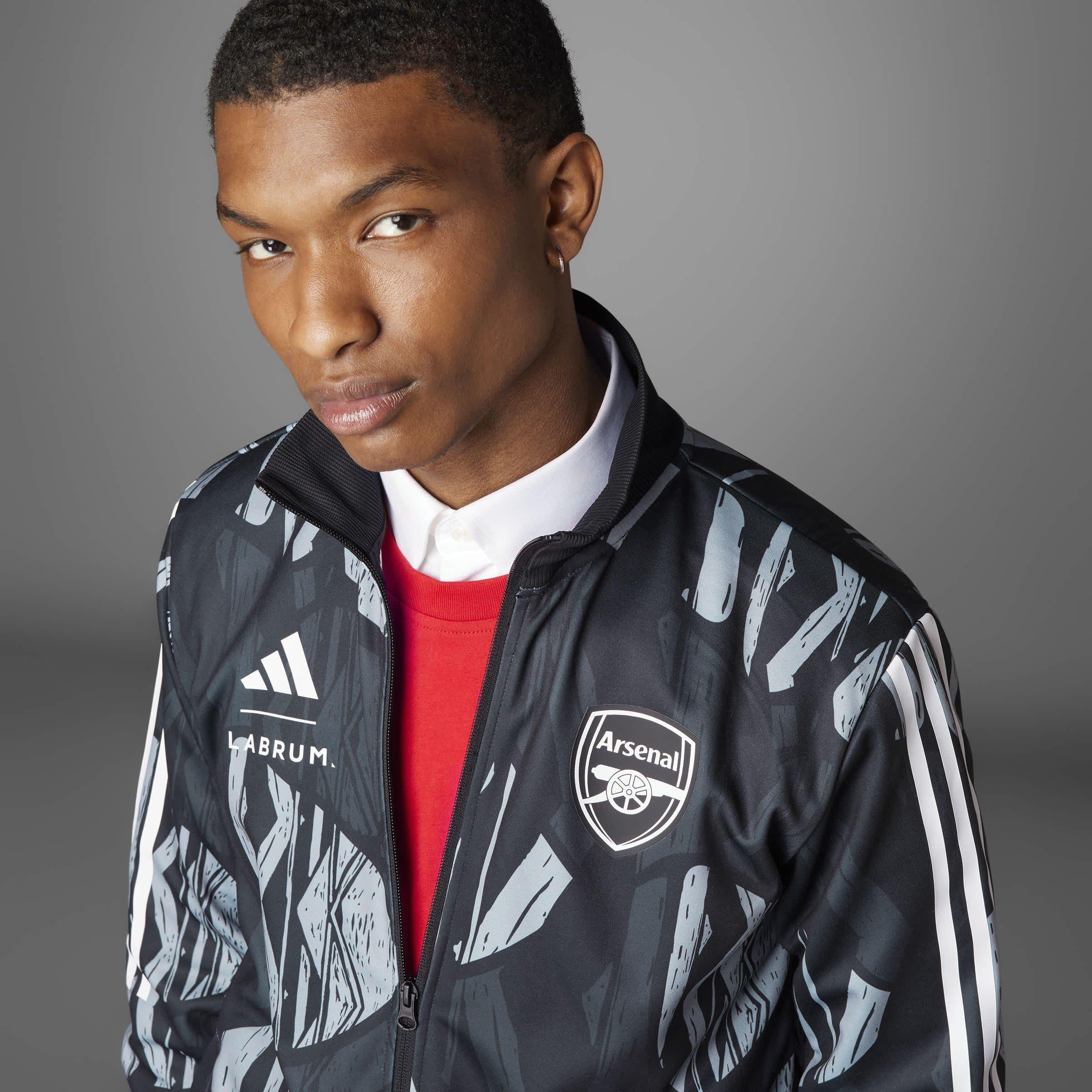 Crna - adidas - adidas Afc Tiro Tt Tracksuit Top Mens - 12