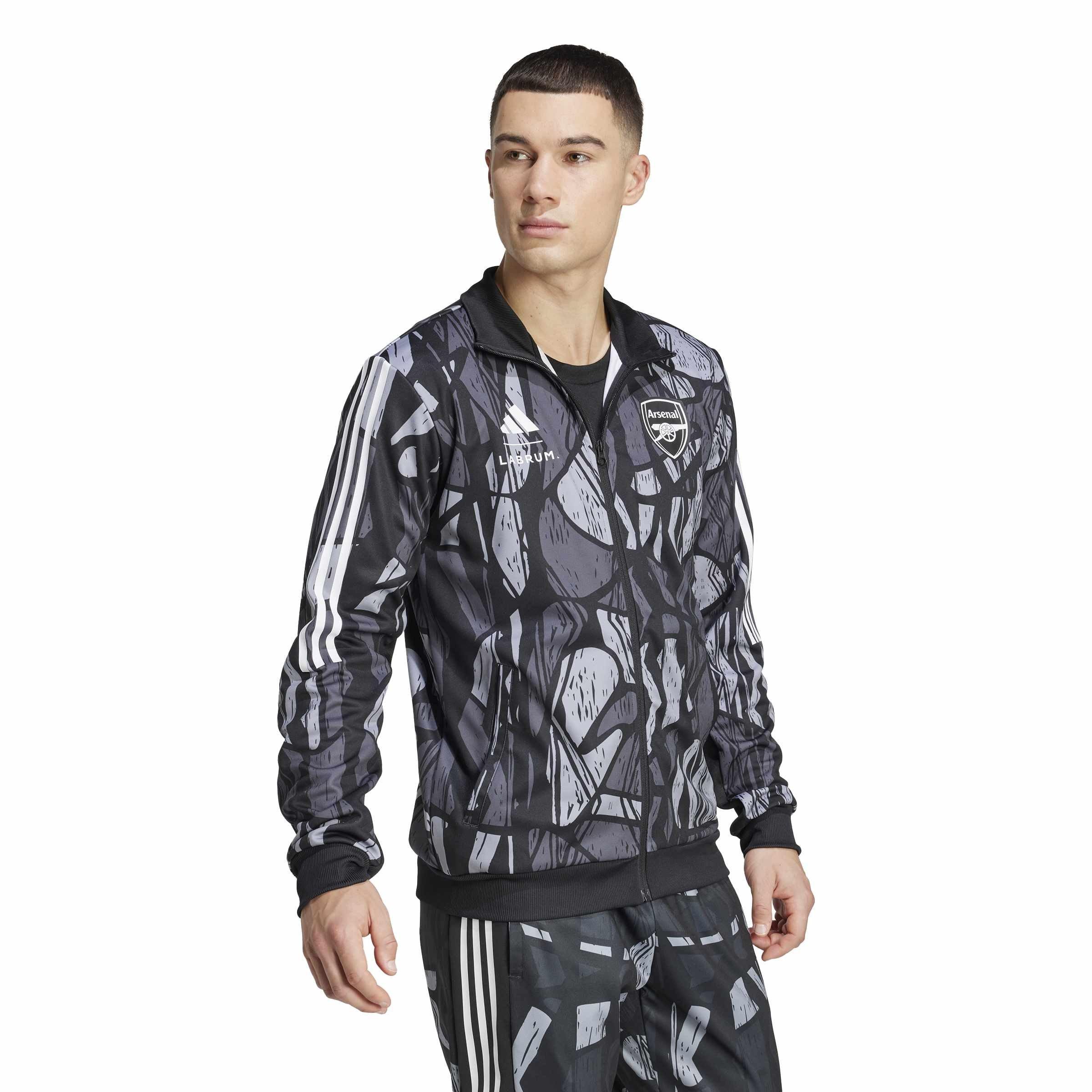 Crna - adidas - adidas Afc Tiro Tt Tracksuit Top Mens - 6
