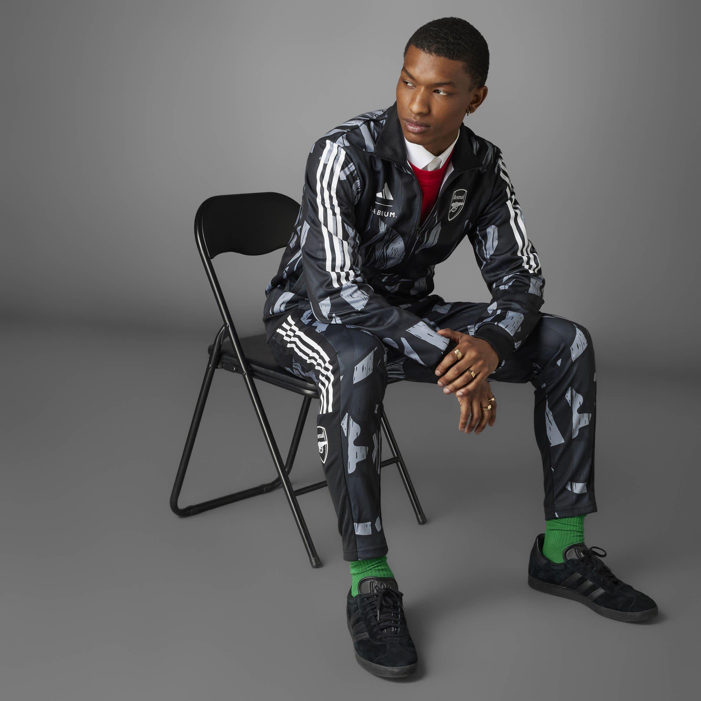 Crna - adidas - adidas Afc Tiro Tt Tracksuit Top Mens - 7