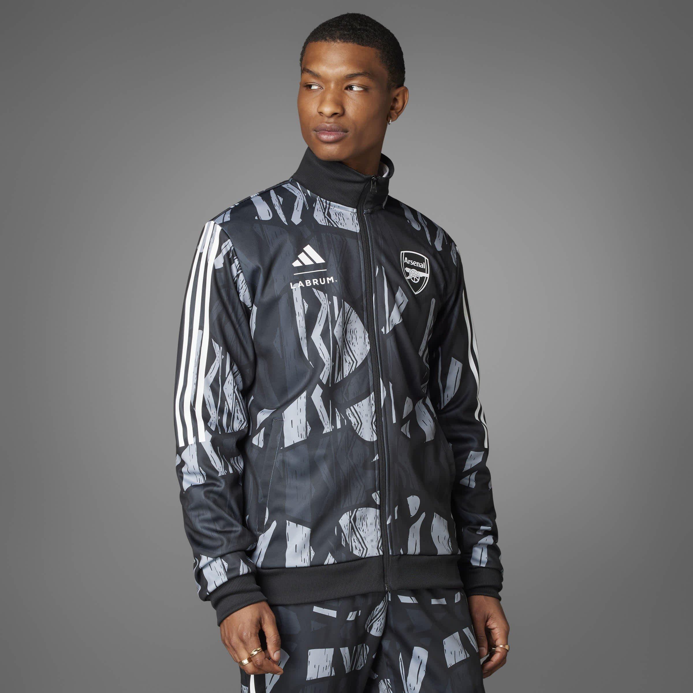 Crna - adidas - adidas Afc Tiro Tt Tracksuit Top Mens - 8