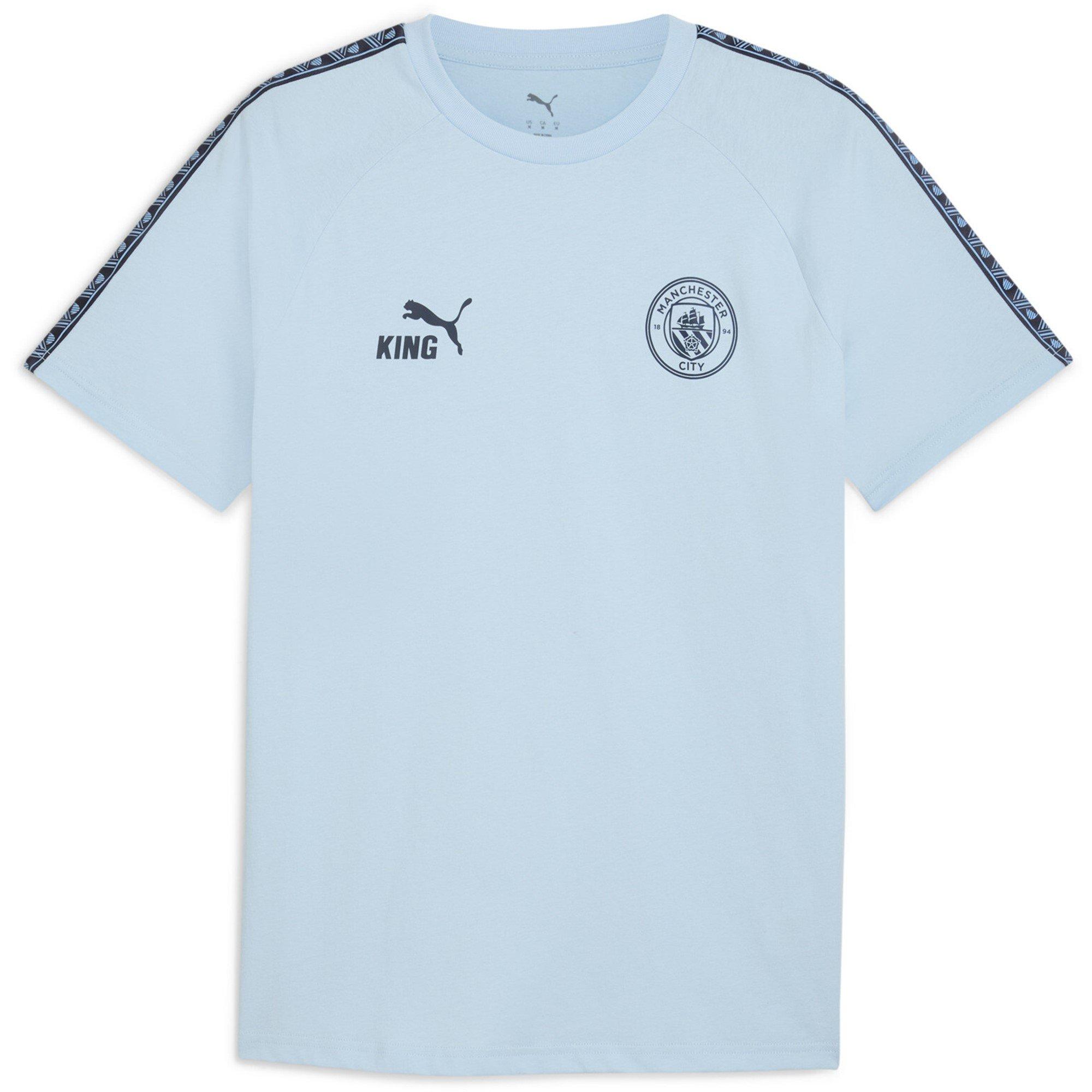 Puma | Men's King Manchester City Short Sleeve T-Shirt | Sports
