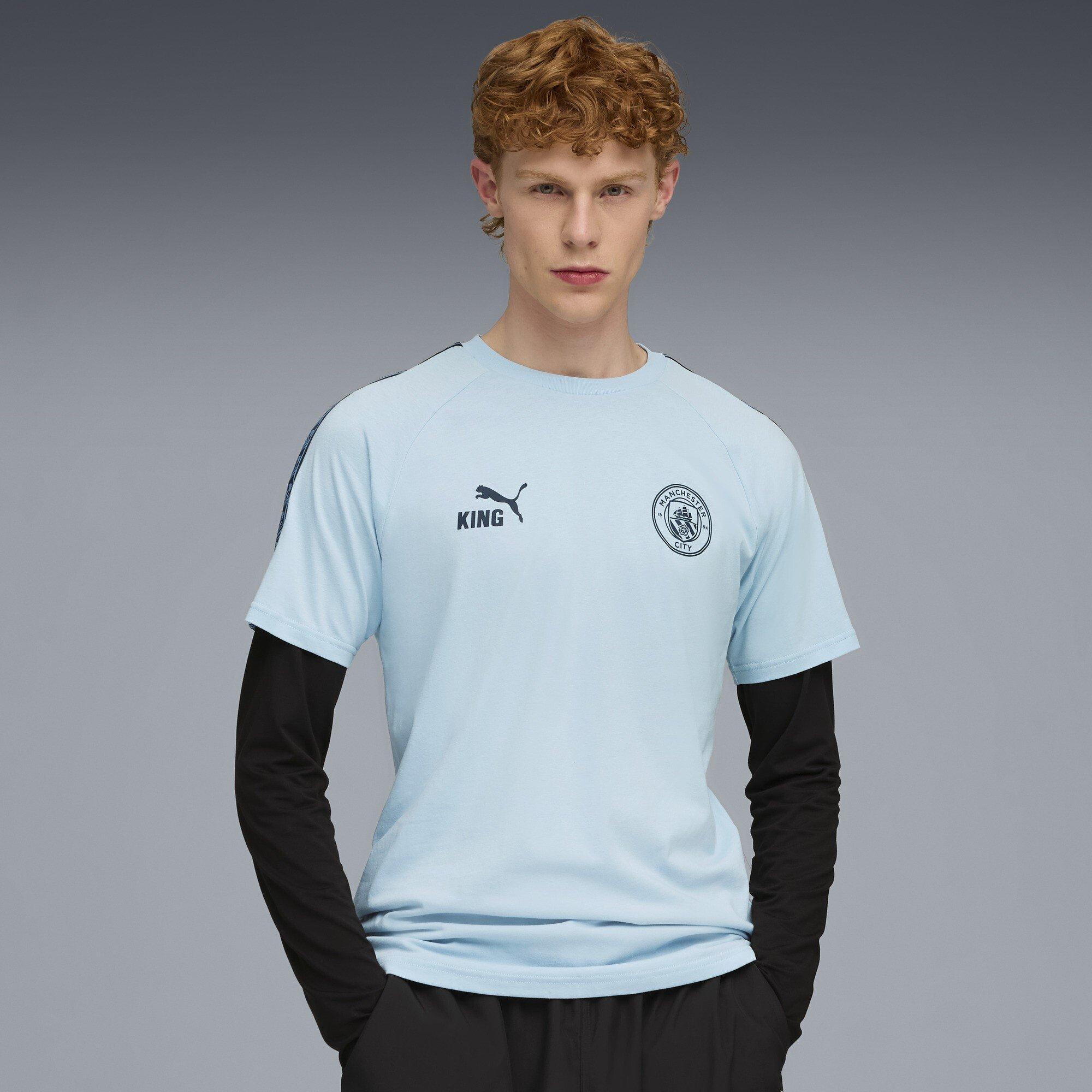 Silver-D-Navy - Puma - Mcfc King Tee Sn61 - 3