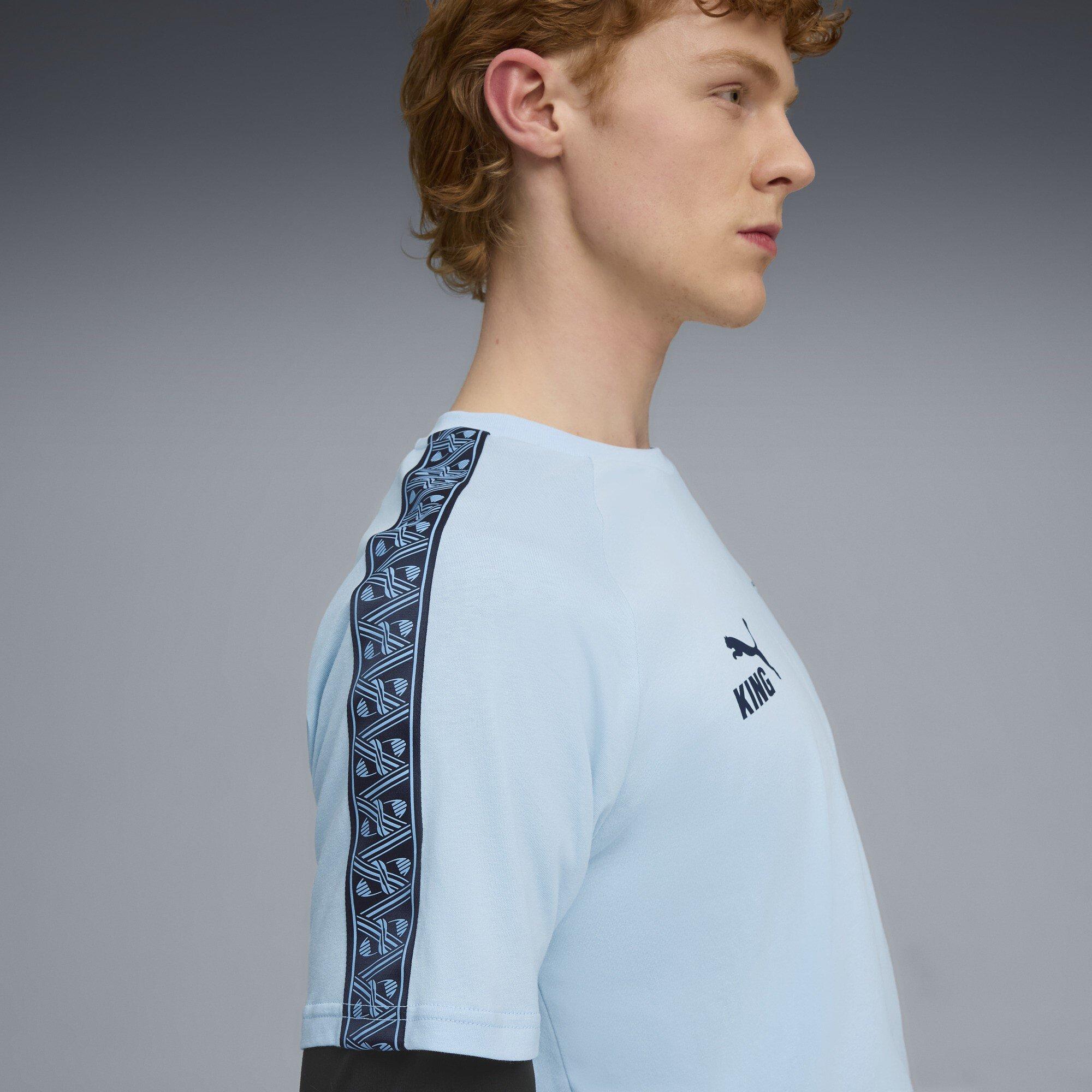 Silver-D-Navy - Puma - Mcfc King Tee Sn61 - 6