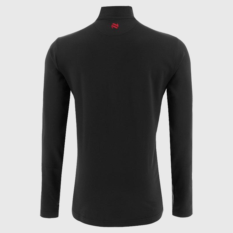 Black/Red - ONeills - ONeills Cork Jenson Half Zip Top Junior - 2