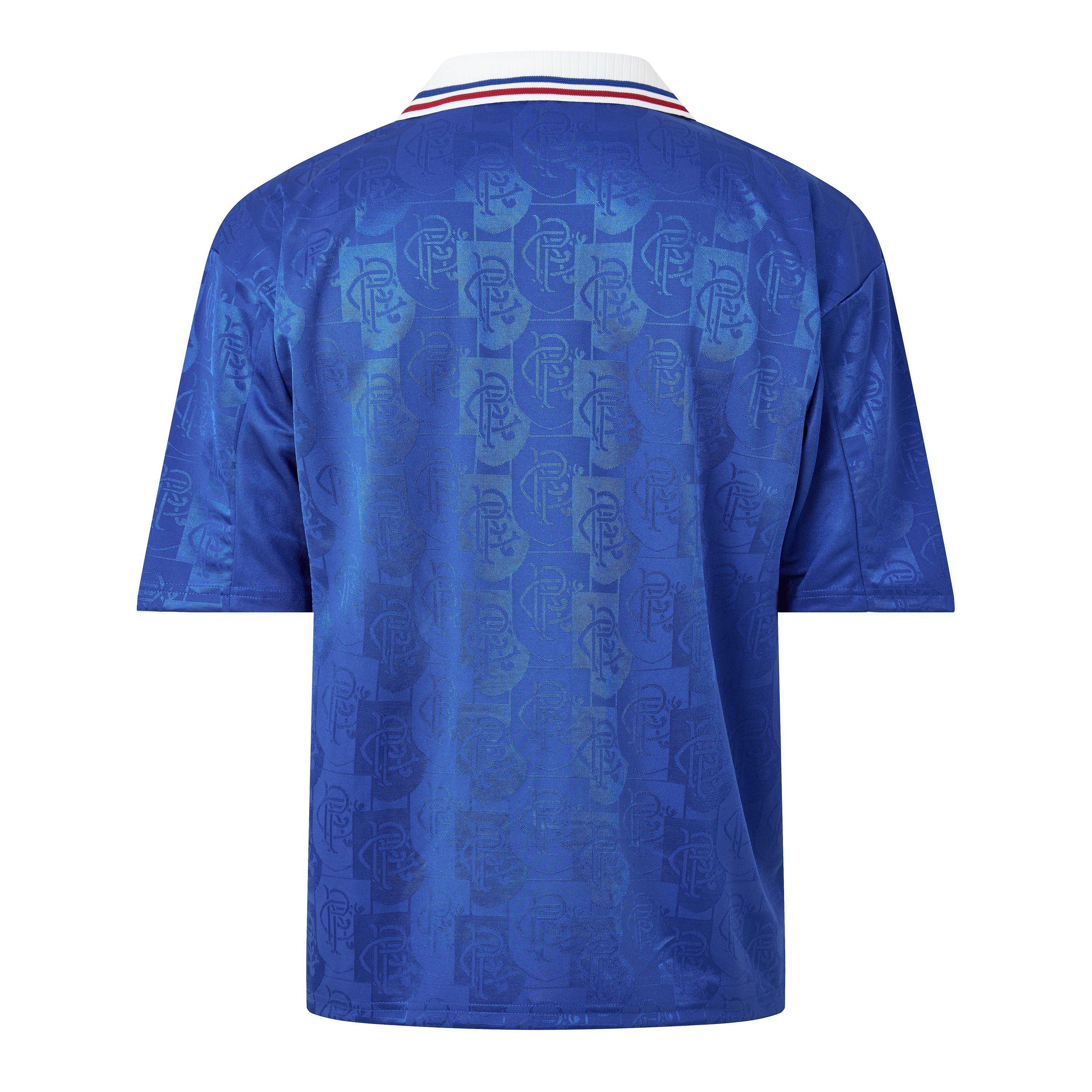 Blue/White - Team - Men's Rangers Home 96-97 Retro Shirt - 2