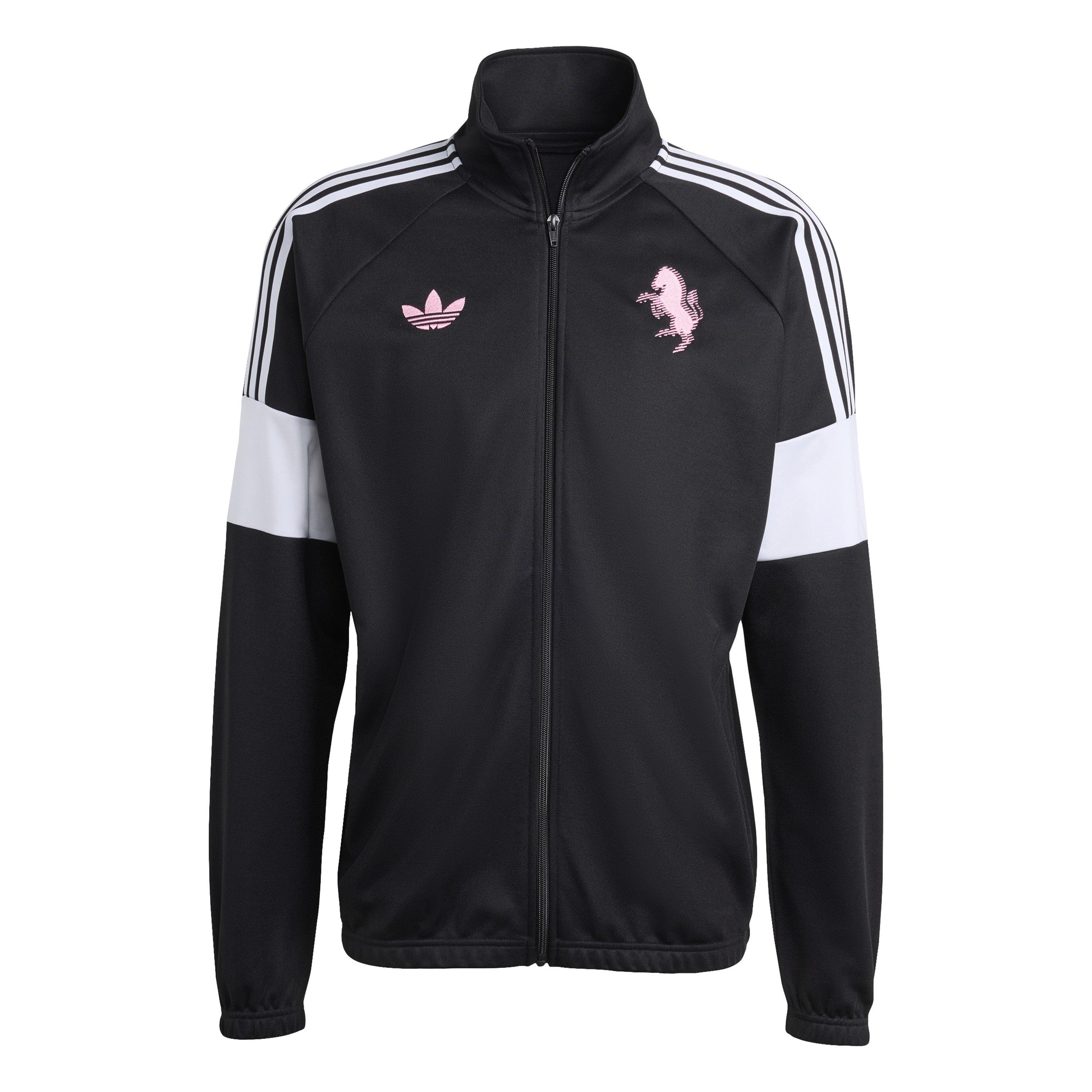 Black - adidas - Juventus LFSTLR Tracksuit Top Mens - 1