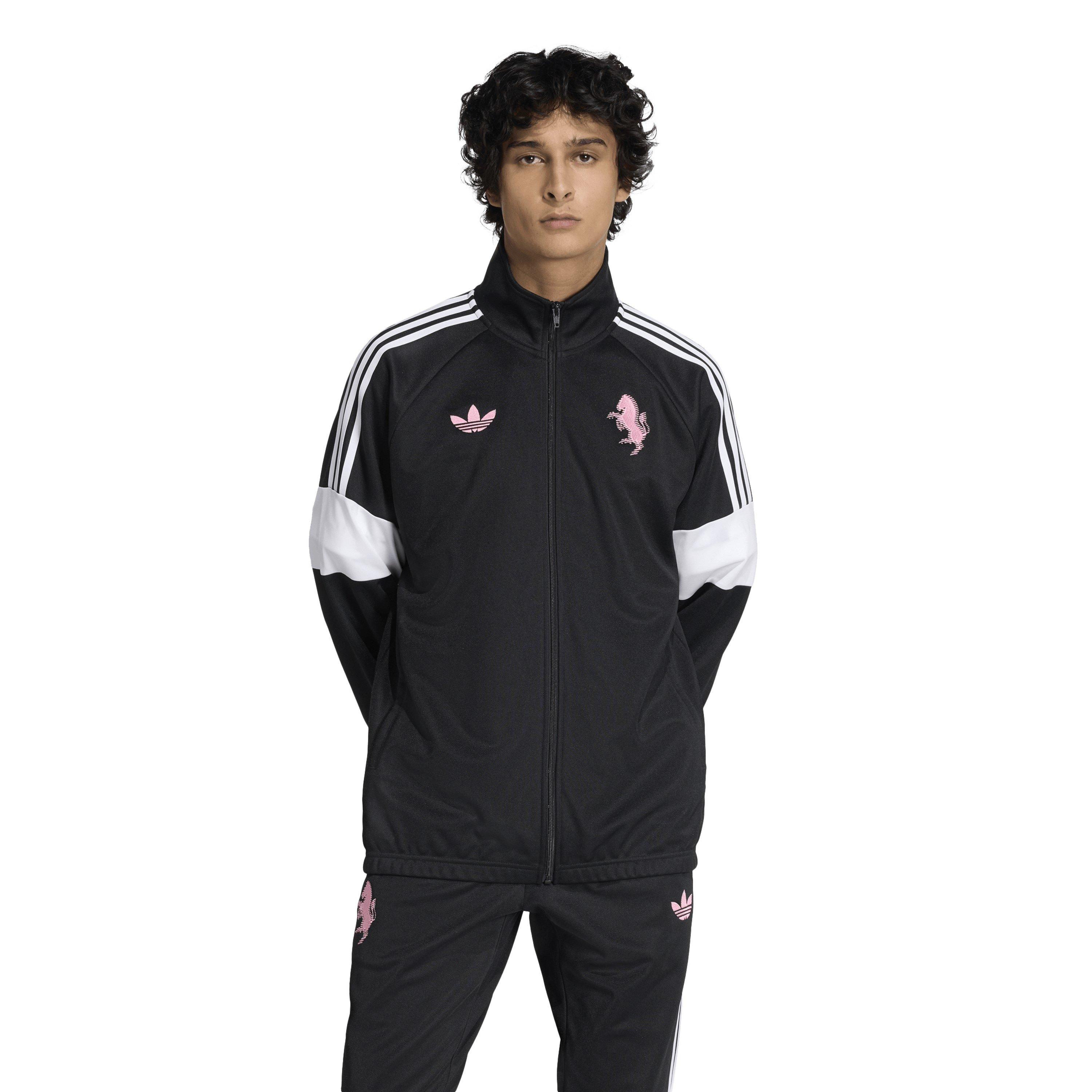 Black - adidas - Juventus LFSTLR Tracksuit Top Mens - 2