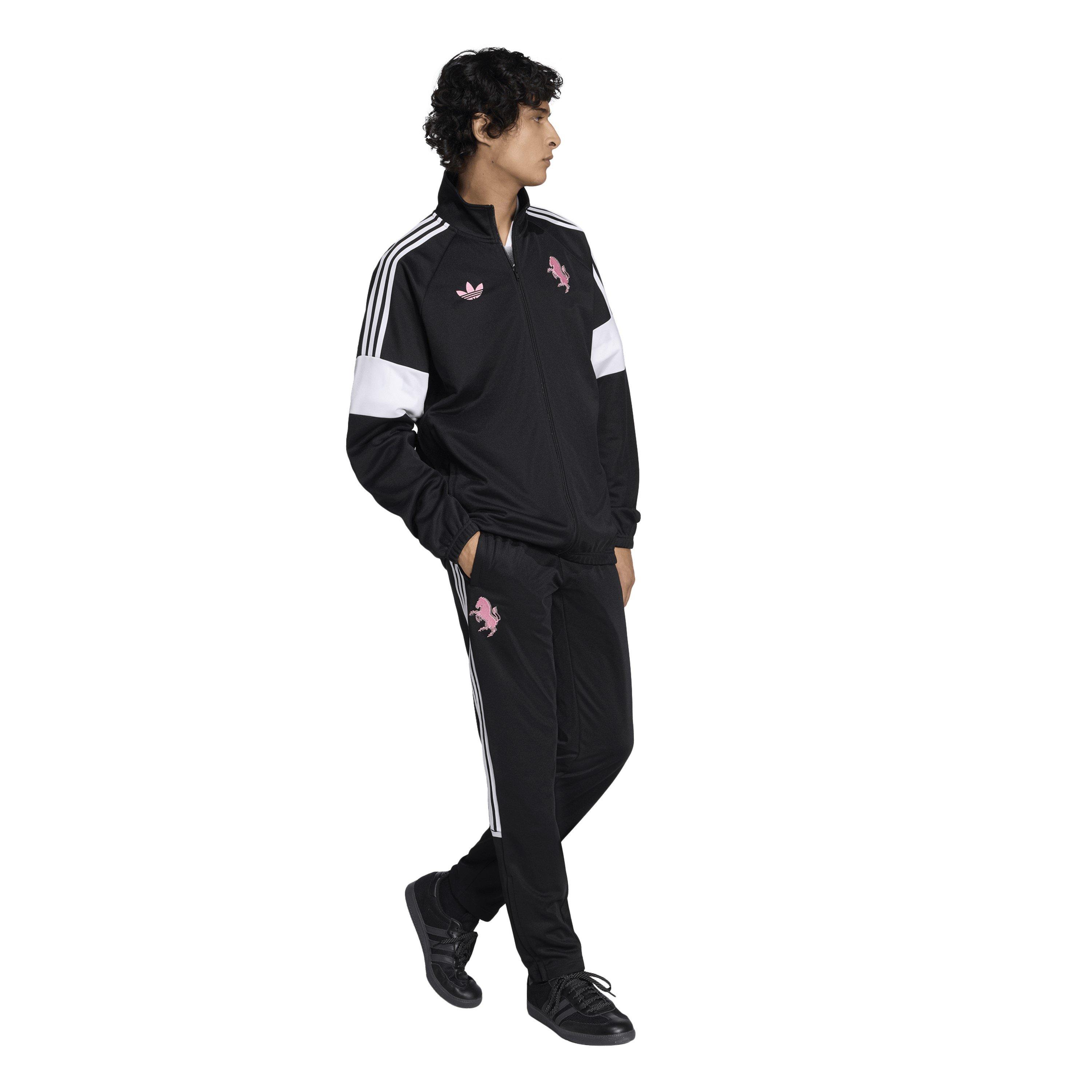 Black - adidas - Juventus LFSTLR Tracksuit Top Mens - 6