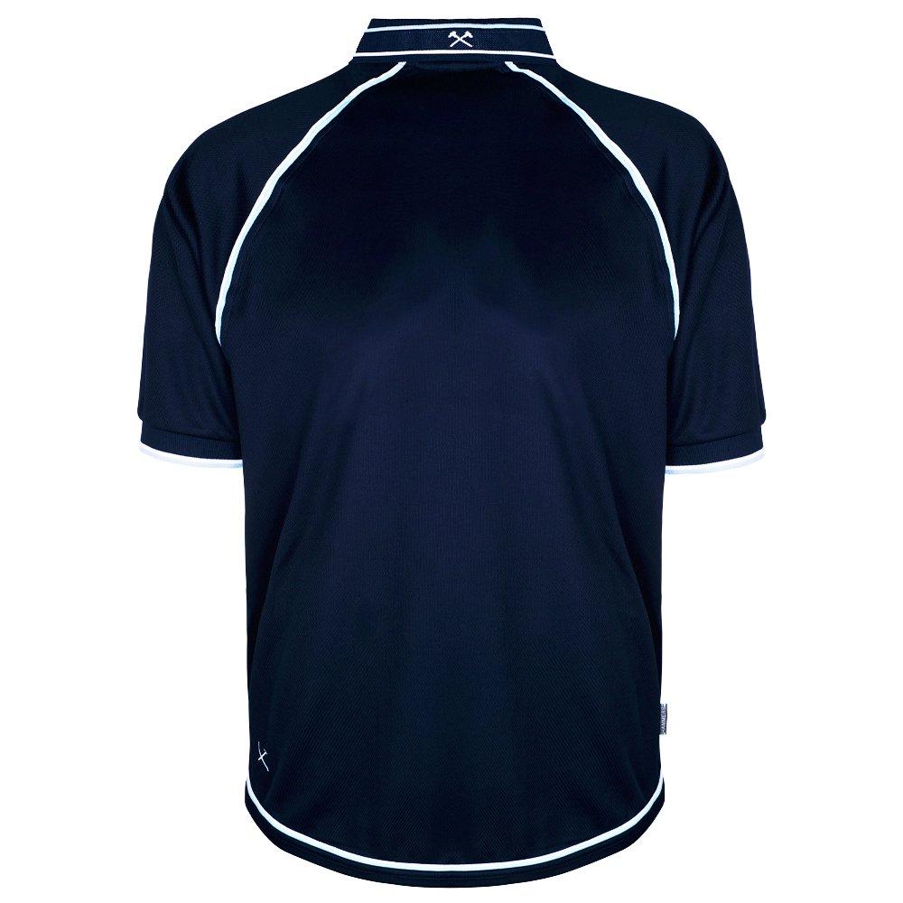 Blue - Score Draw - West Ham United Retro Away Shirt 00 Adults - 6