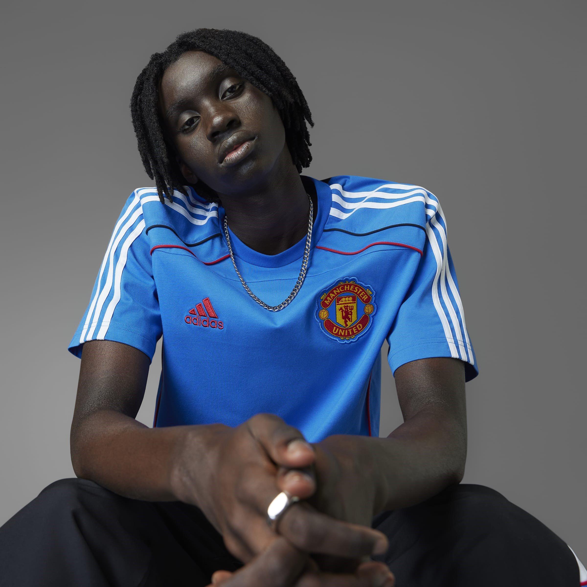 Blue - adidas - Manchester United UBP T-Shirt Mens - 11