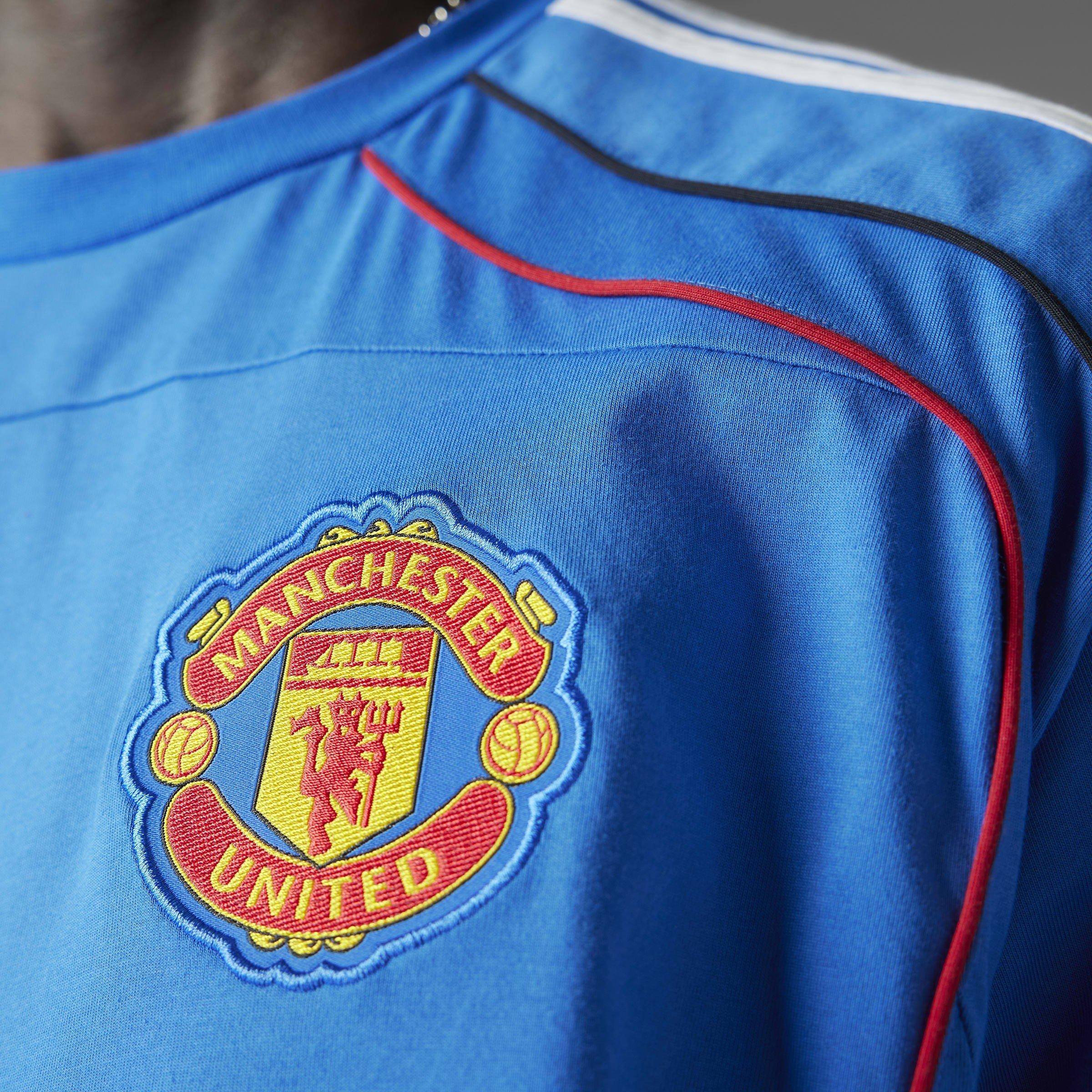 Blue - adidas - Manchester United UBP T-Shirt Mens - 12