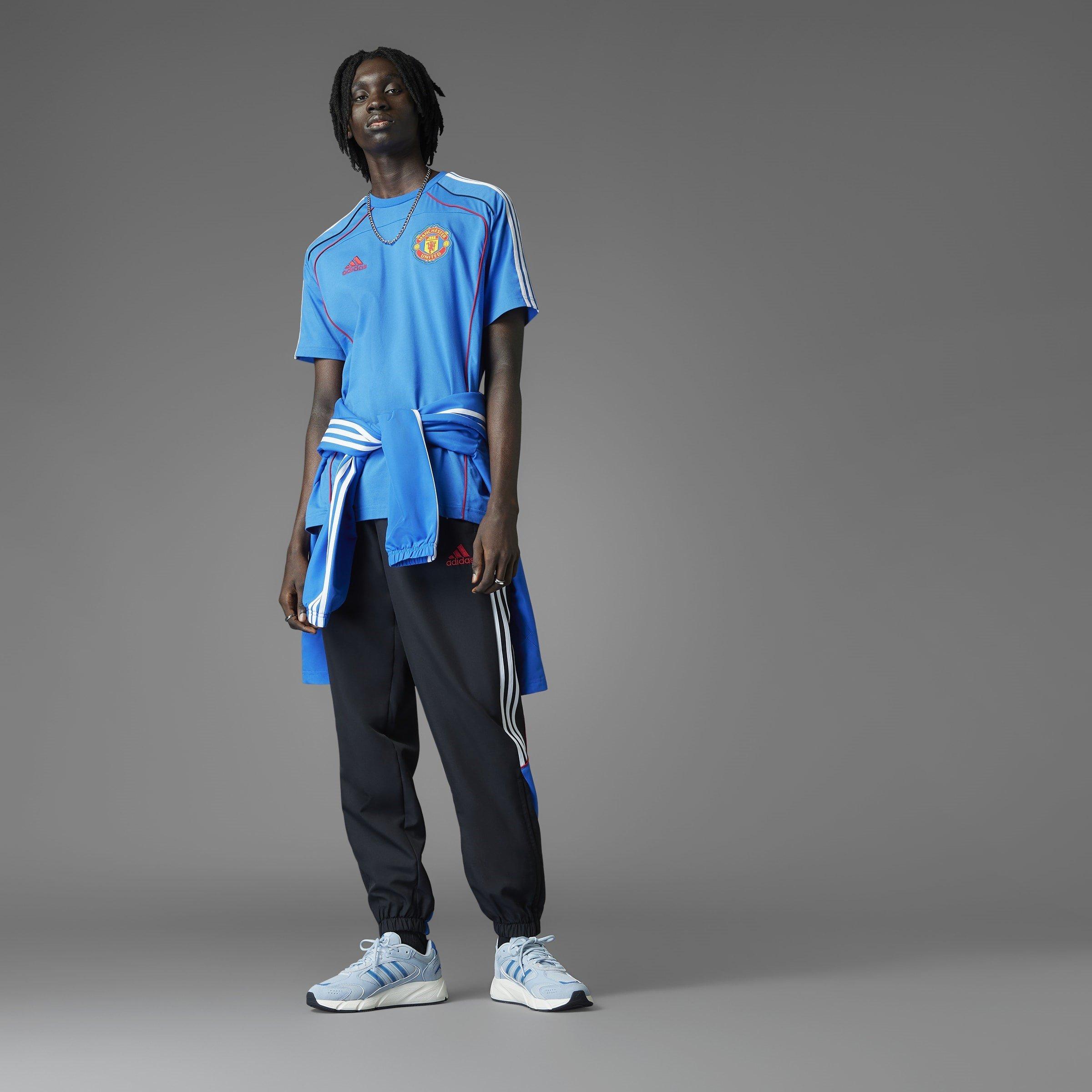 Blue - adidas - Manchester United UBP T-Shirt Mens - 10