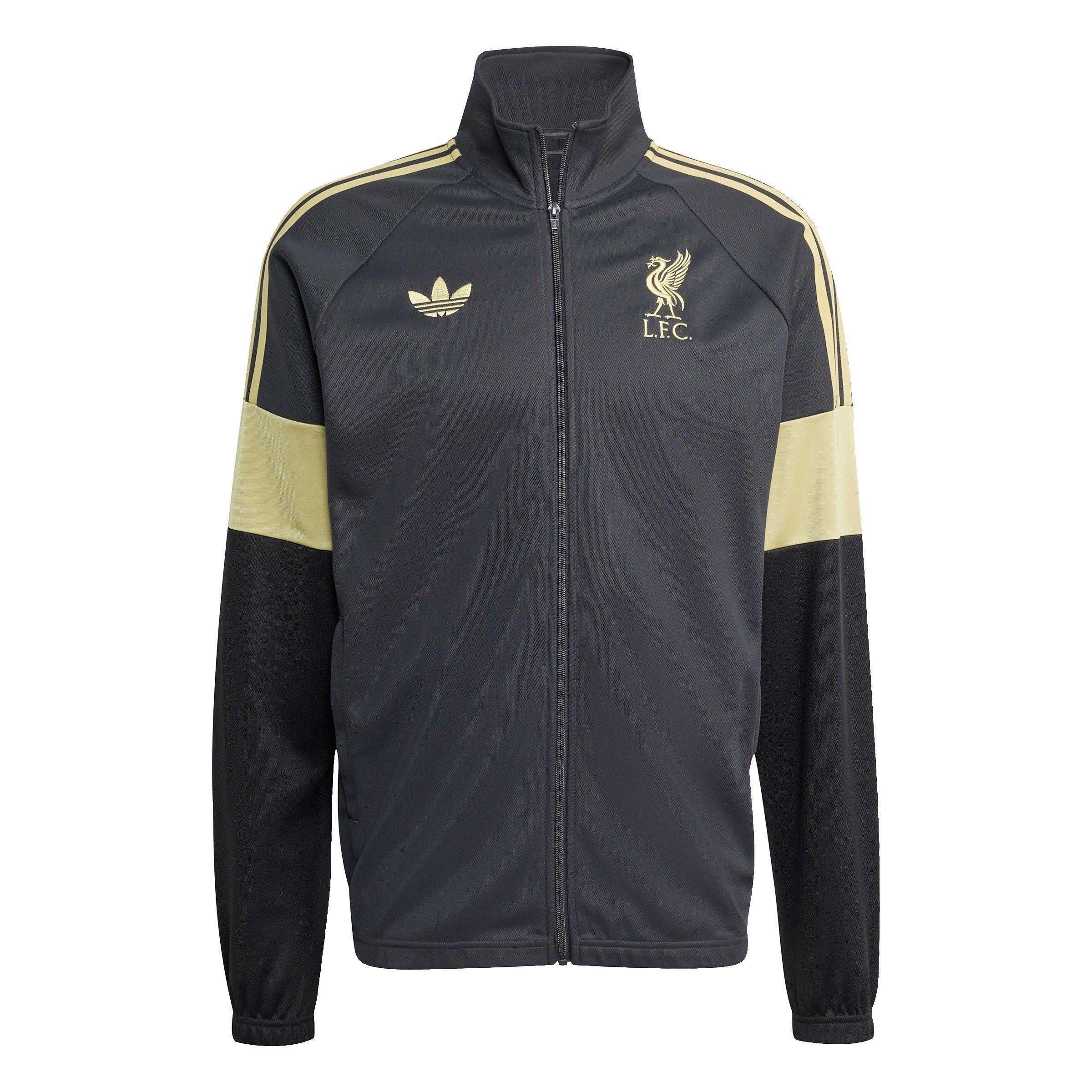 Black - adidas - Men's Liverpool Licensed Tracksuit Top - 1