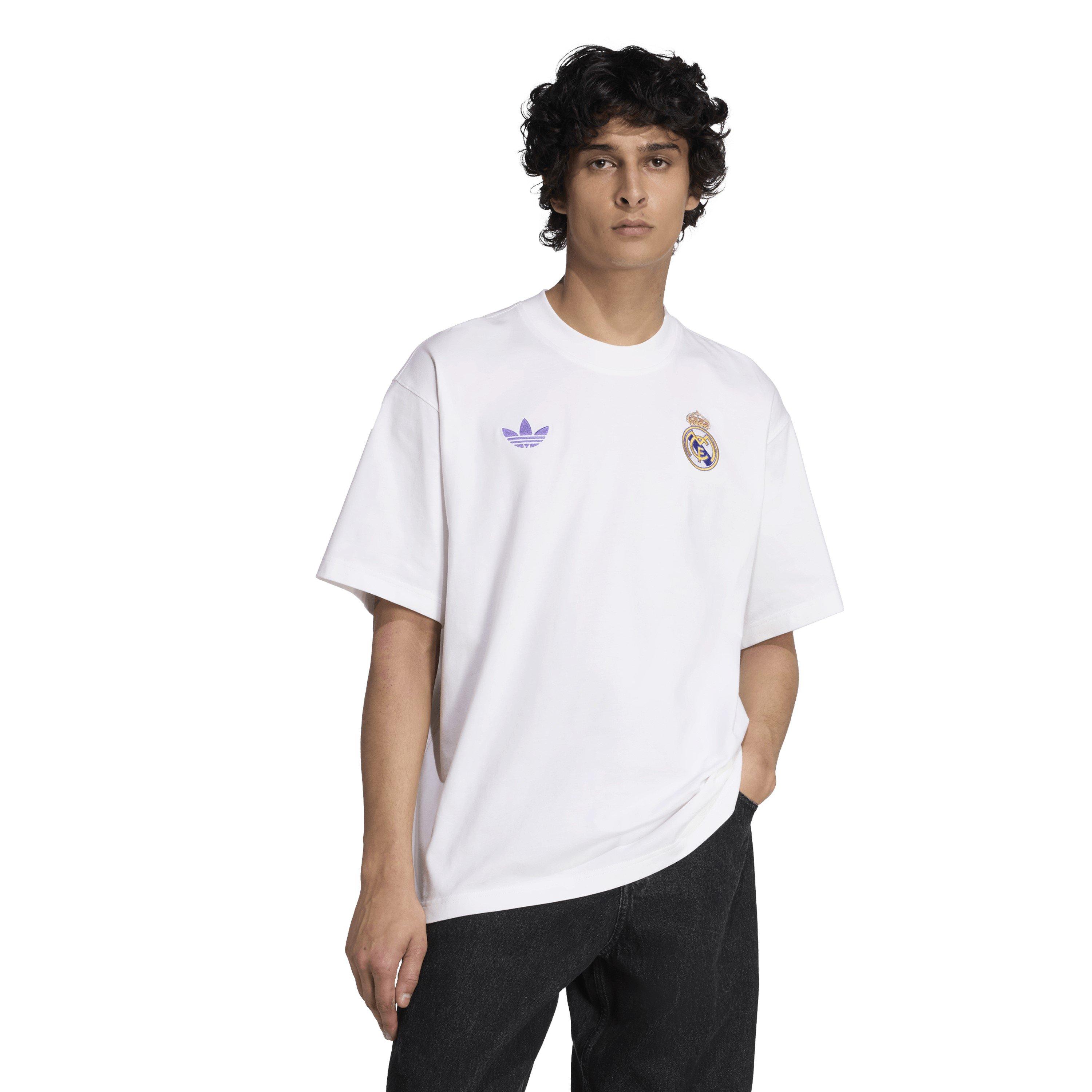 White - adidas - Real Madrid Originals LFSTLR T-Shirt 25/26 Mens - 2