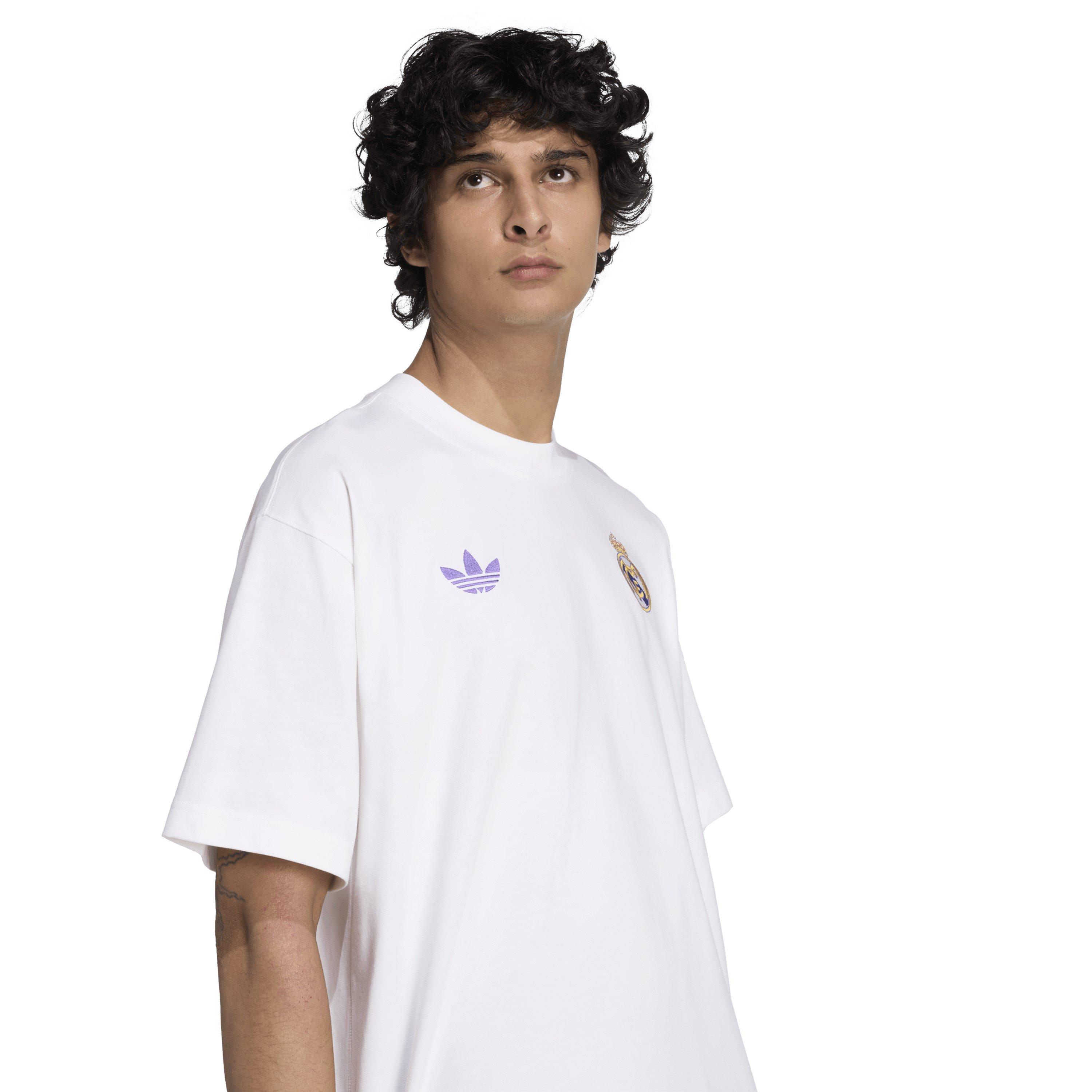 White - adidas - Real Madrid Originals LFSTLR T-Shirt 25/26 Mens - 4