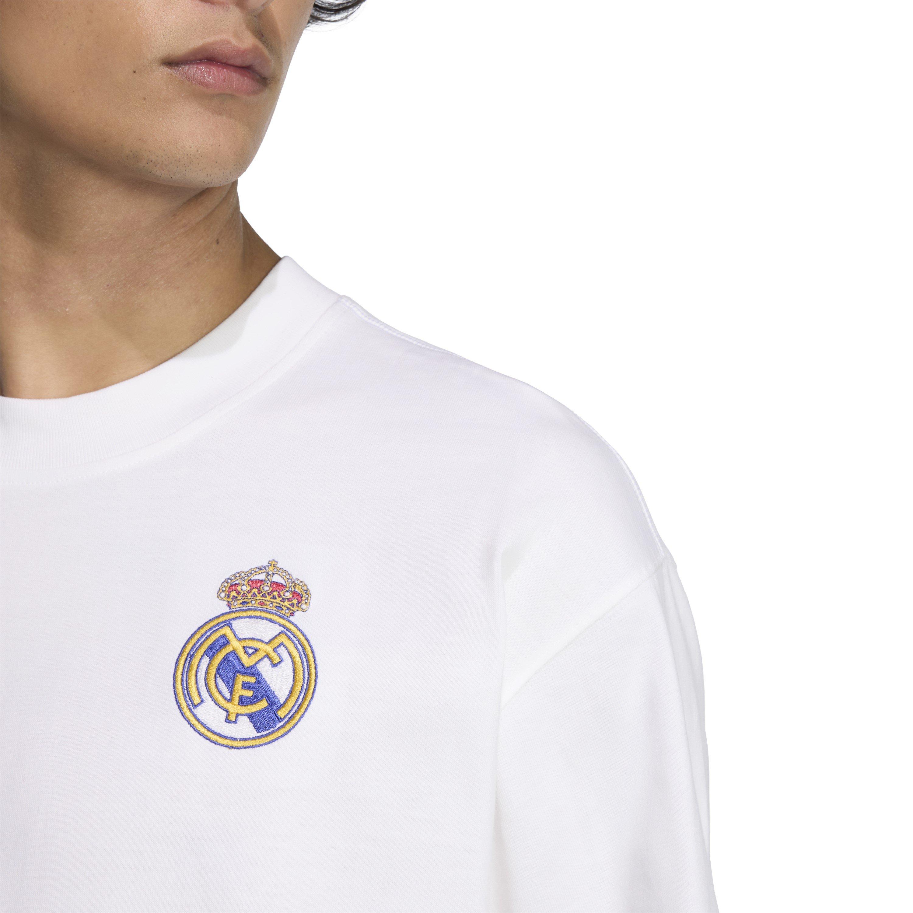 White - adidas - Real Madrid Originals LFSTLR T-Shirt 25/26 Mens - 5