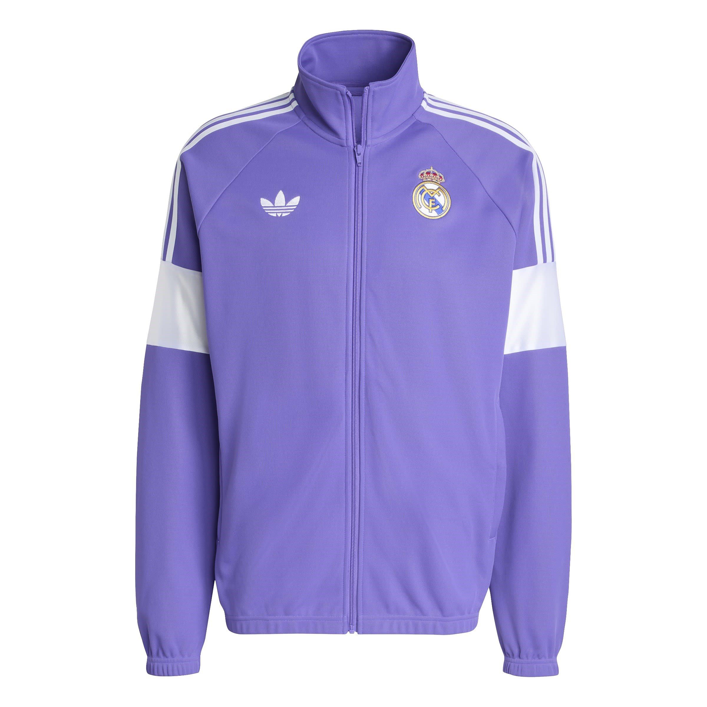 Purple - adidas - Real Madrid Originals Tracksuit Top 25/26 Mens - 1