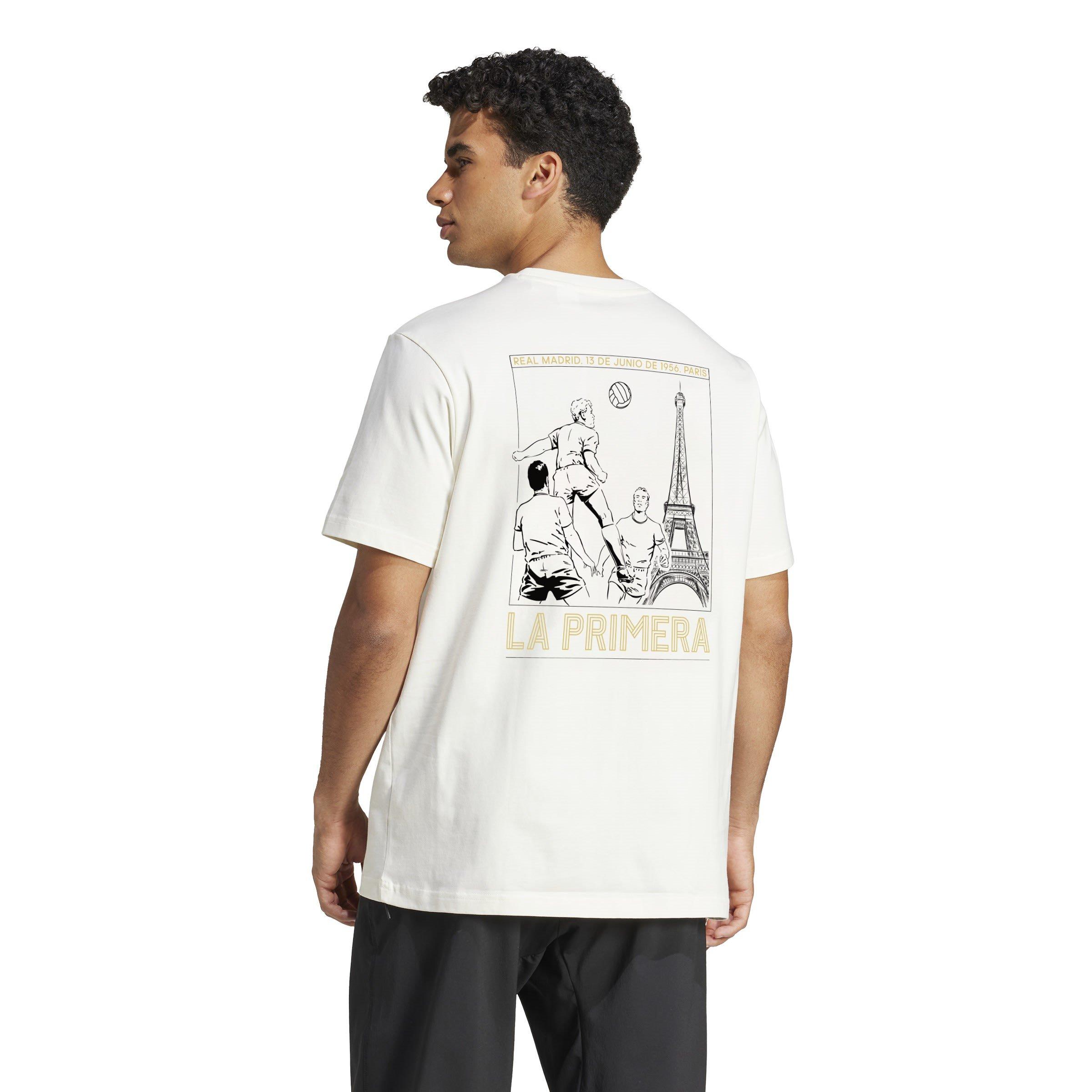 Off White - adidas - Real Madrid Heavy Cotton T-Shirt Mens - 3