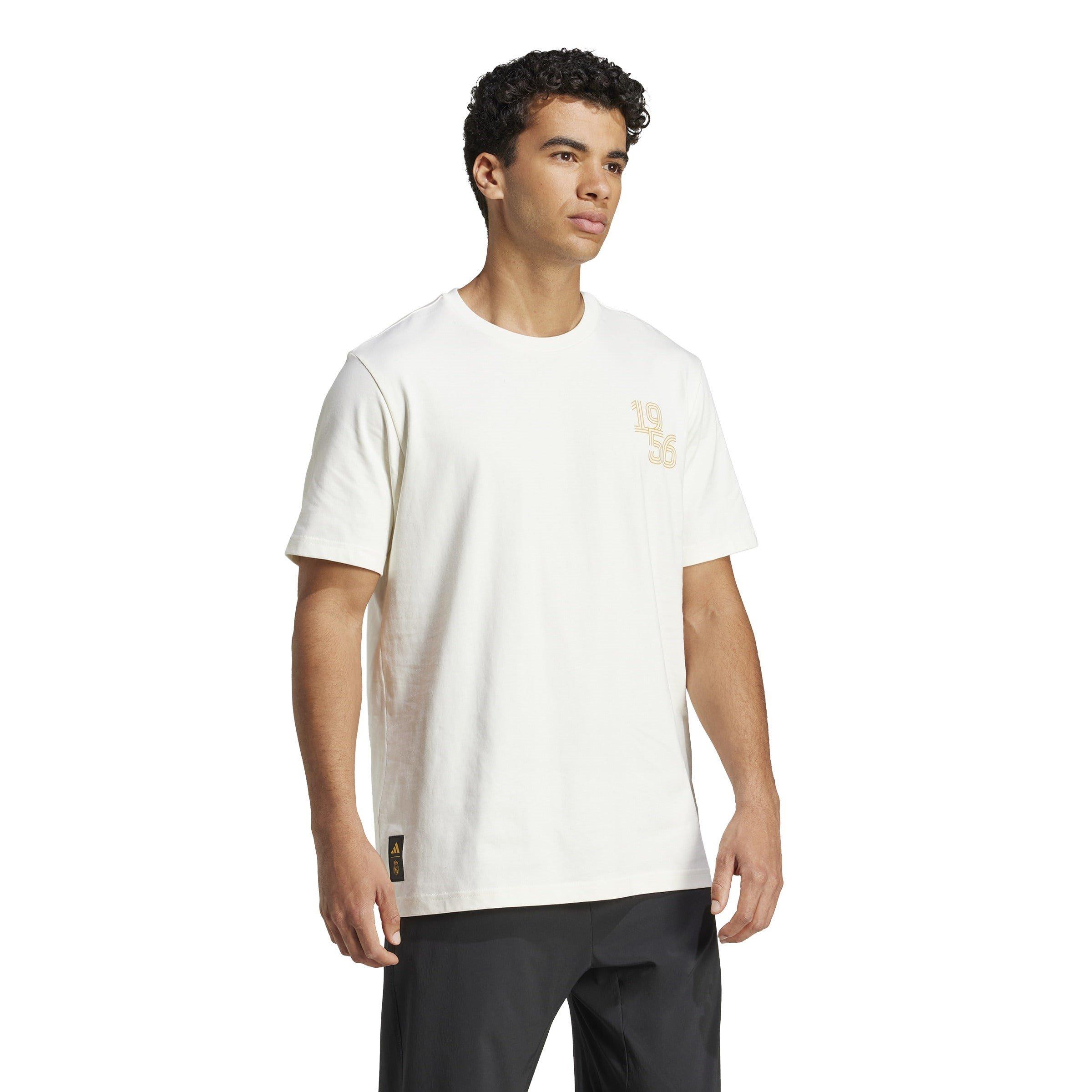 Off White - adidas - Real Madrid Heavy Cotton T-Shirt Mens - 4